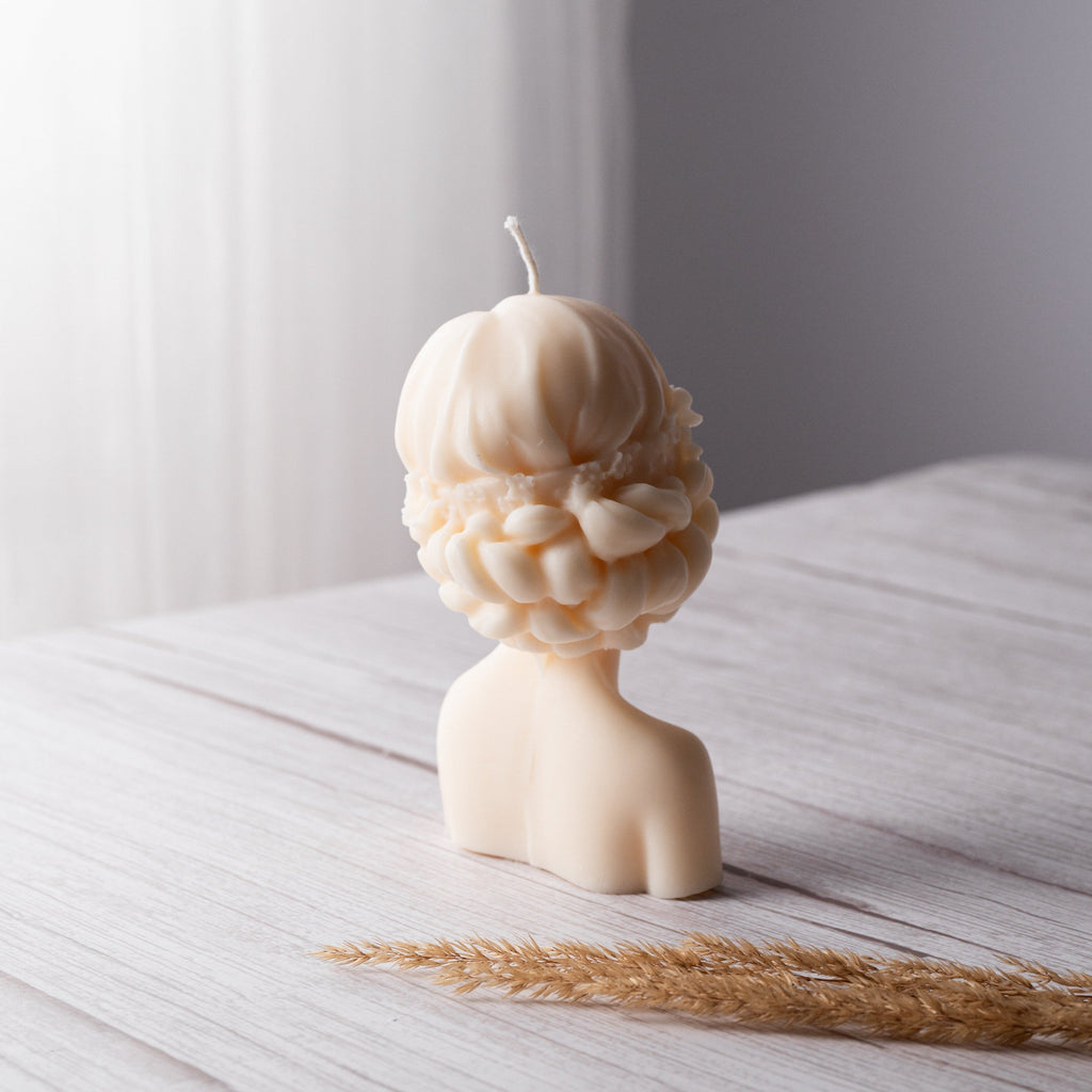 Large Flower Girl Candle