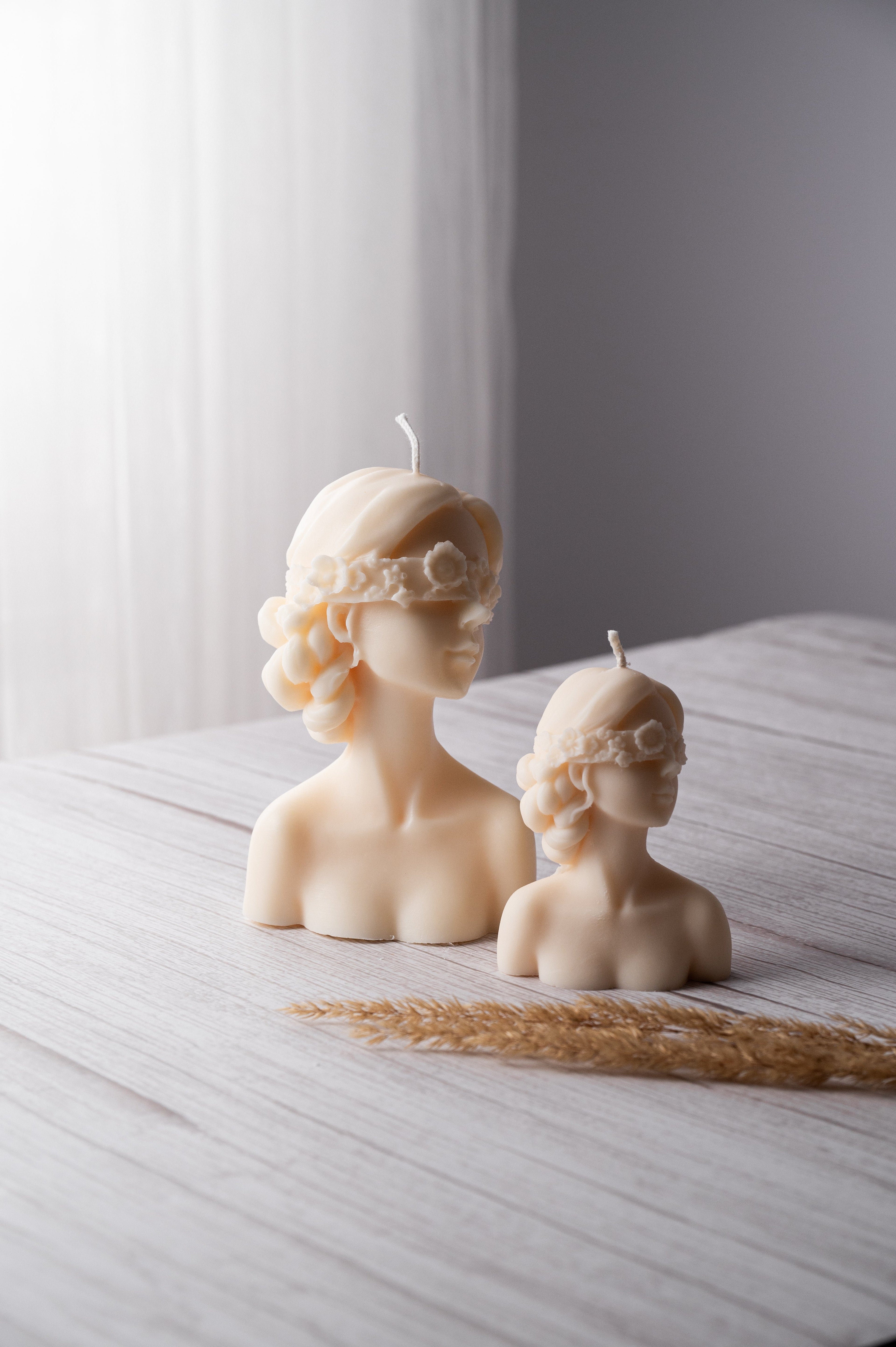 Large Flower Girl Candle