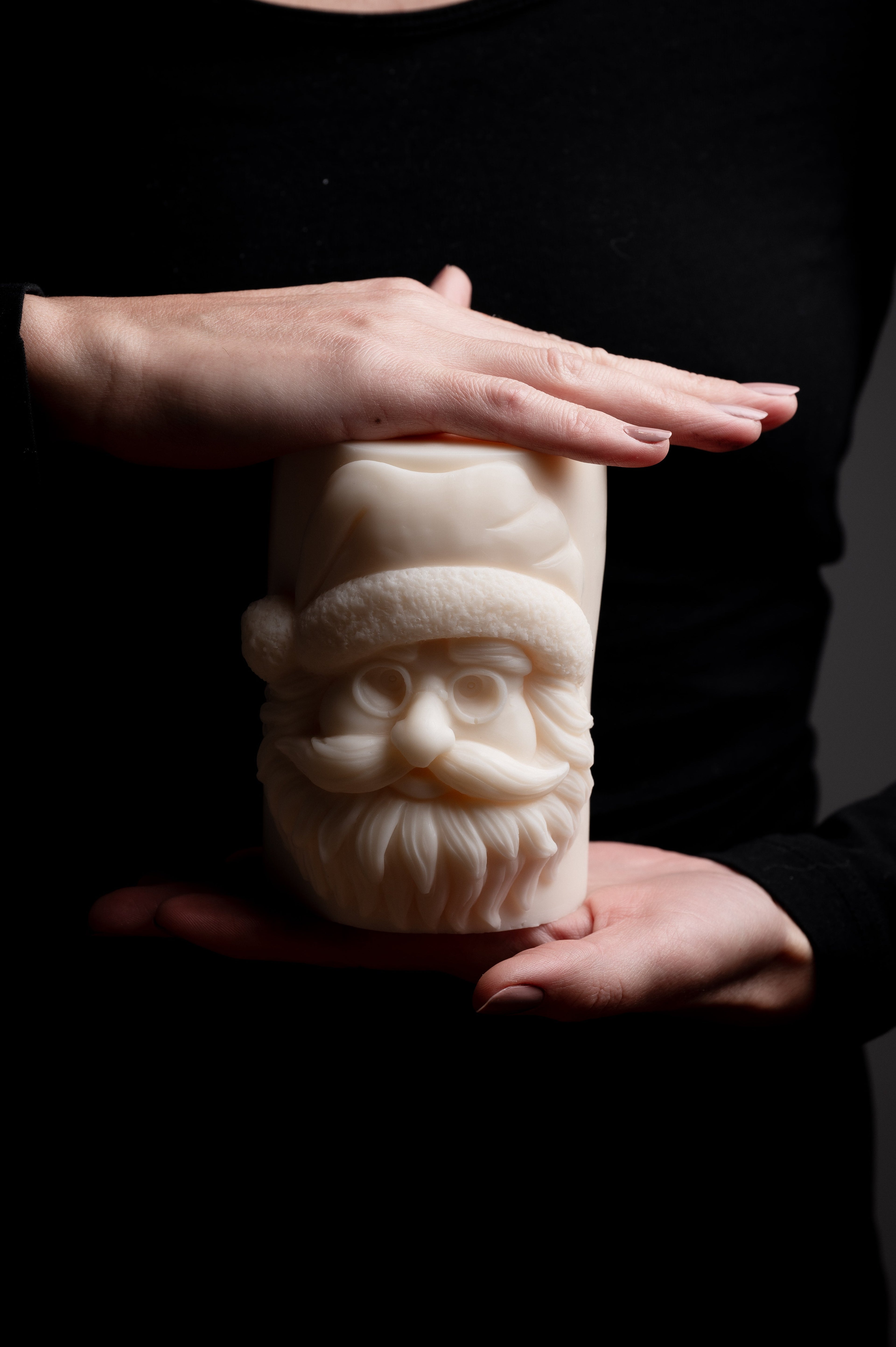 Pillar Santa Claus Candle