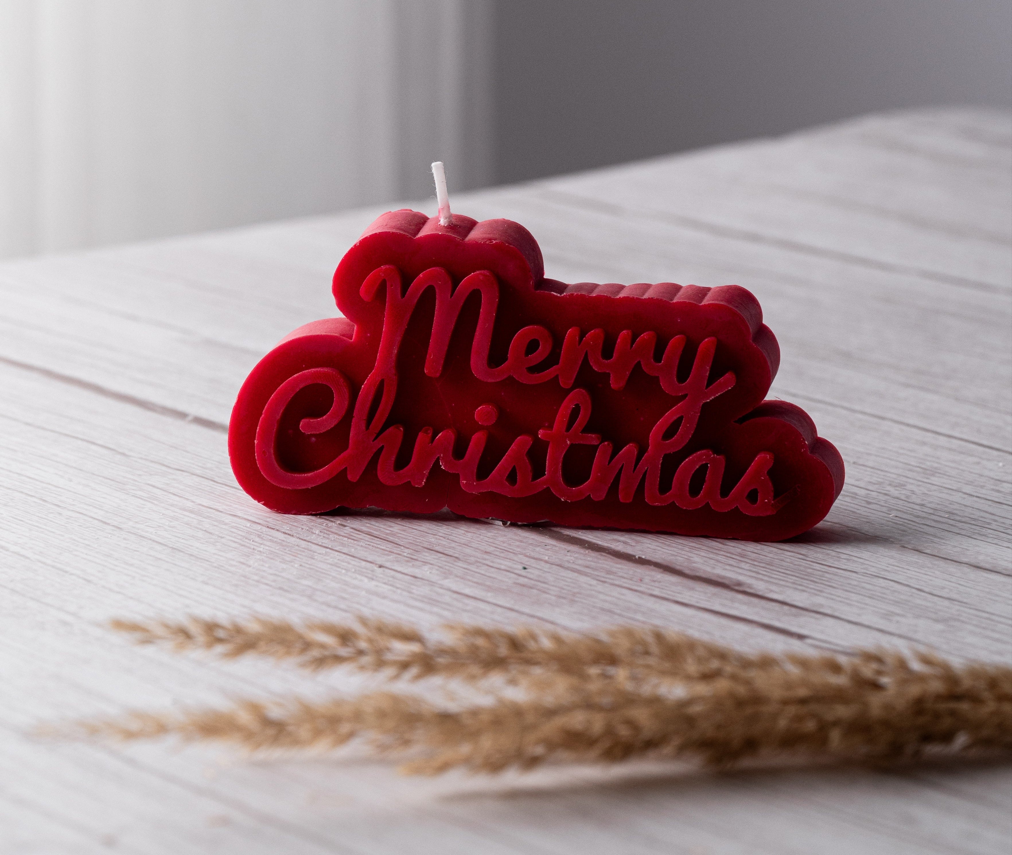 Merry Christmas Candle