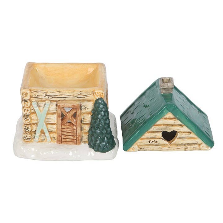 Cabin Ski Chalet Wax Burner