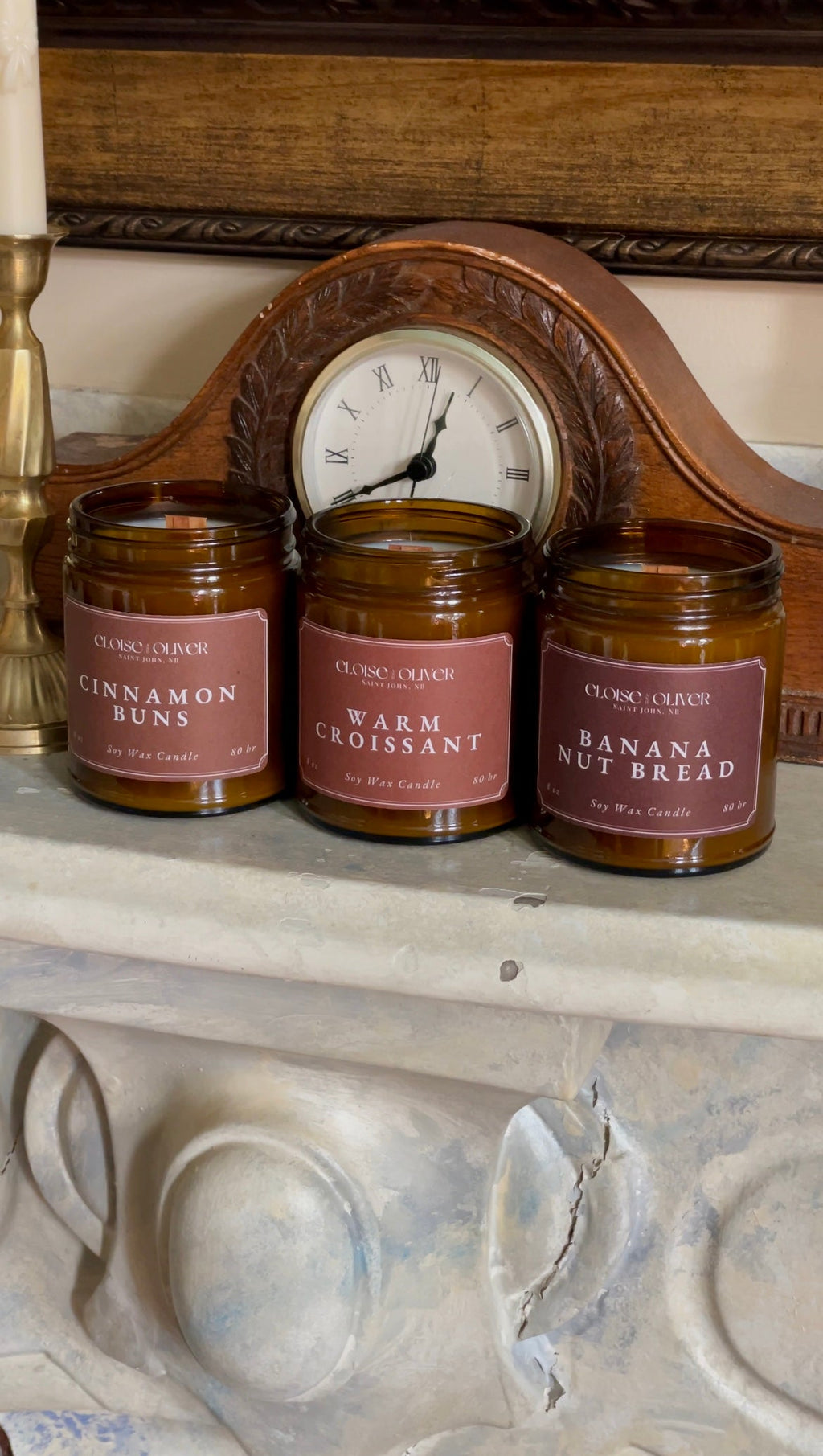 8oz Autumn Scented Candles