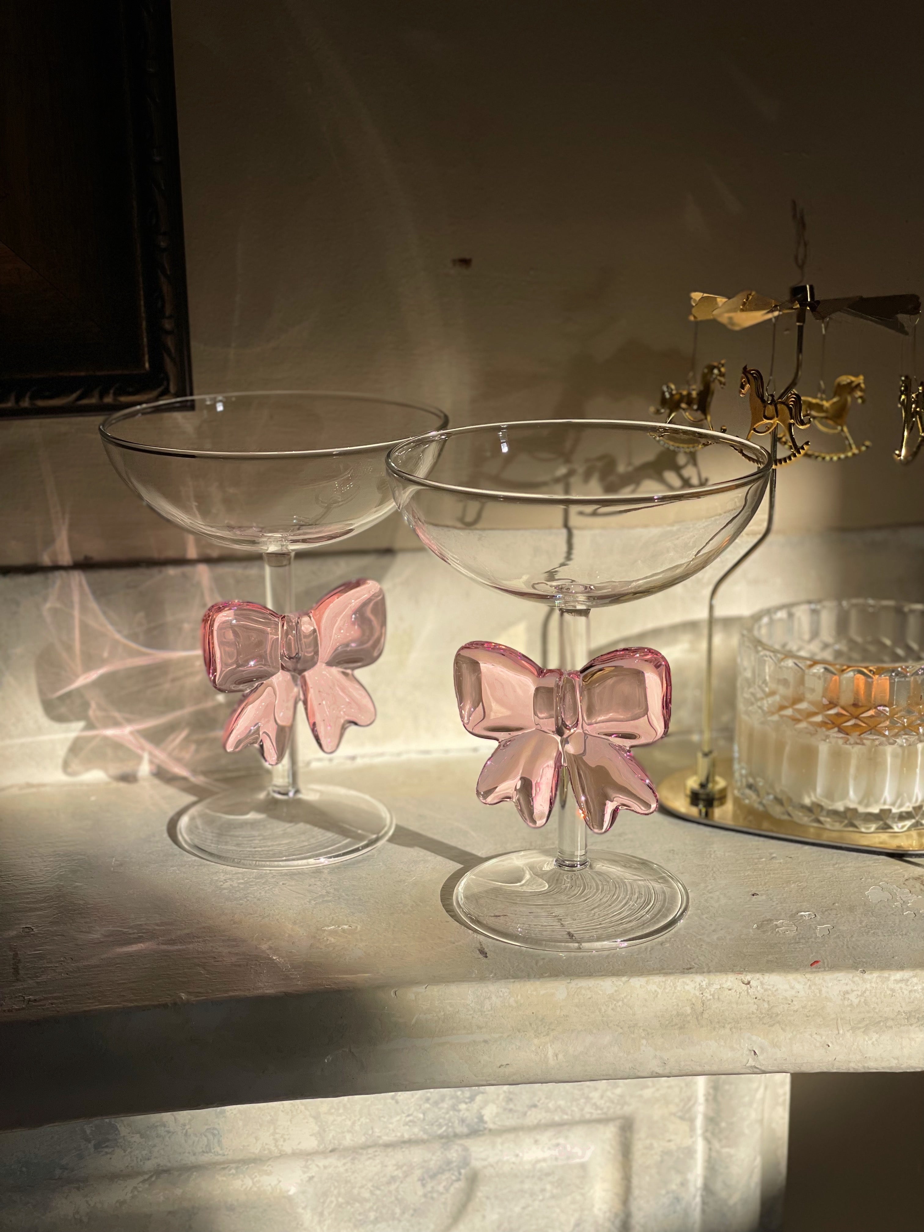 Bow Martini Glass