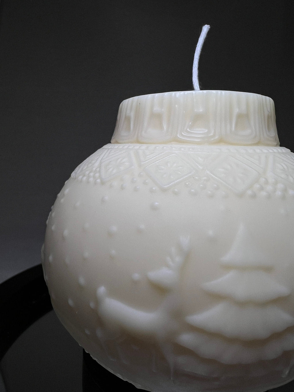 Huge - Christmas Spherical Lantern Candle