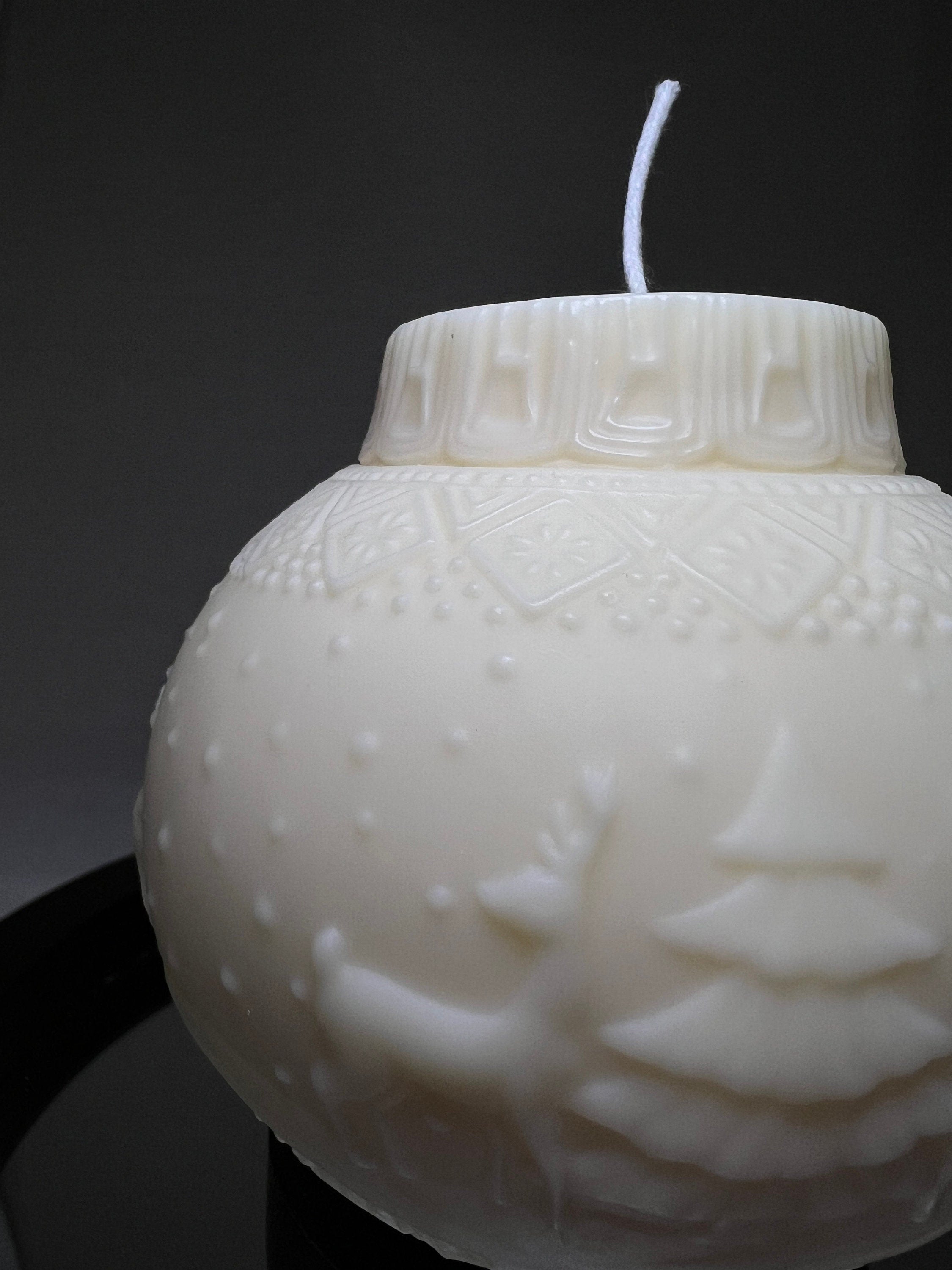 Huge - Christmas Spherical Lantern Candle