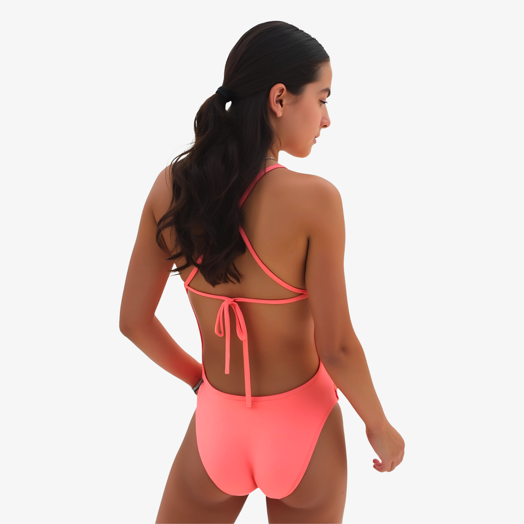 Norca Coral Tie-Back Women’s Training Swimsuit