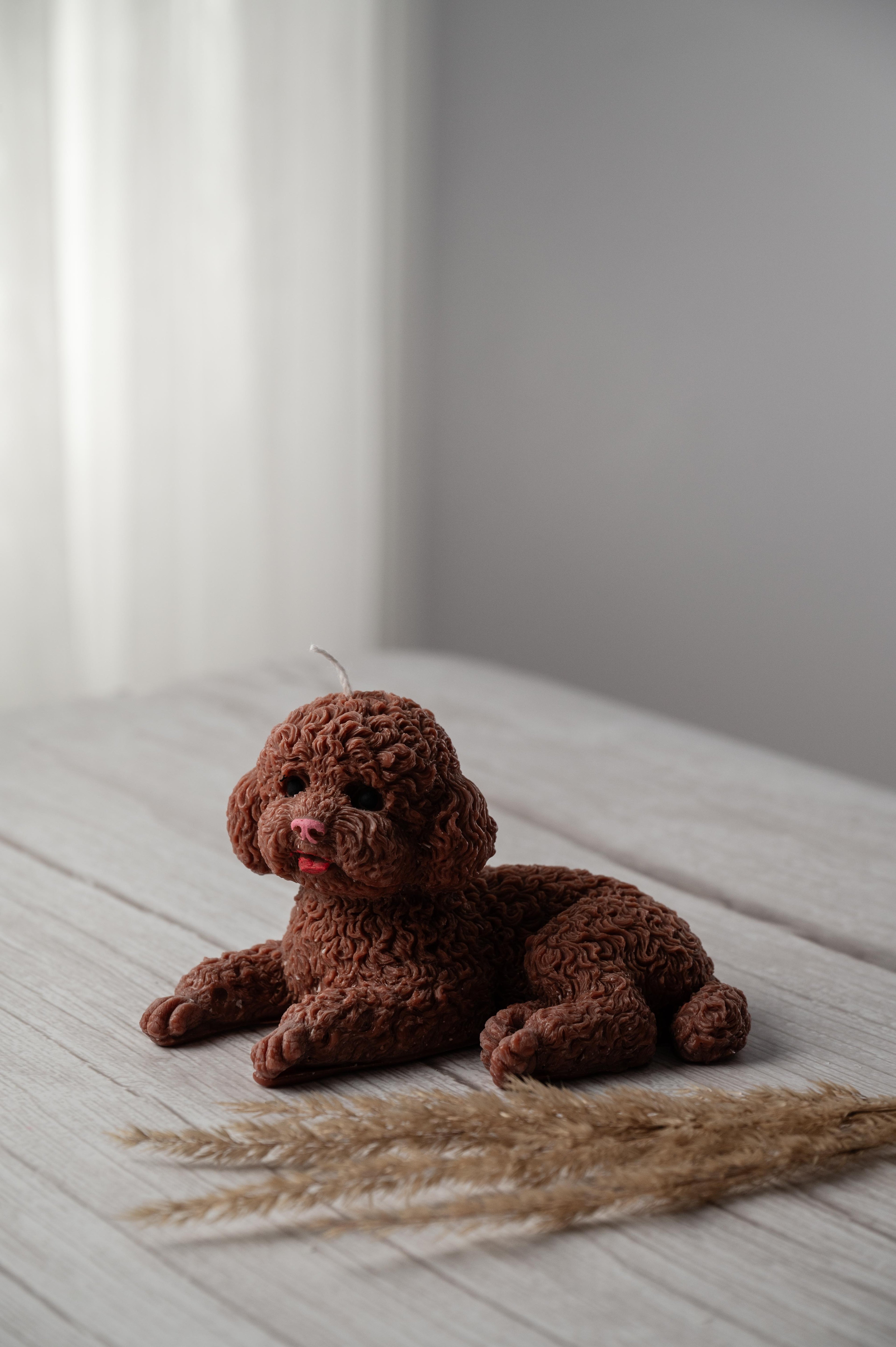 Brown Puppy Dog Candle - Limited Edition 🐶 I Dog Candle