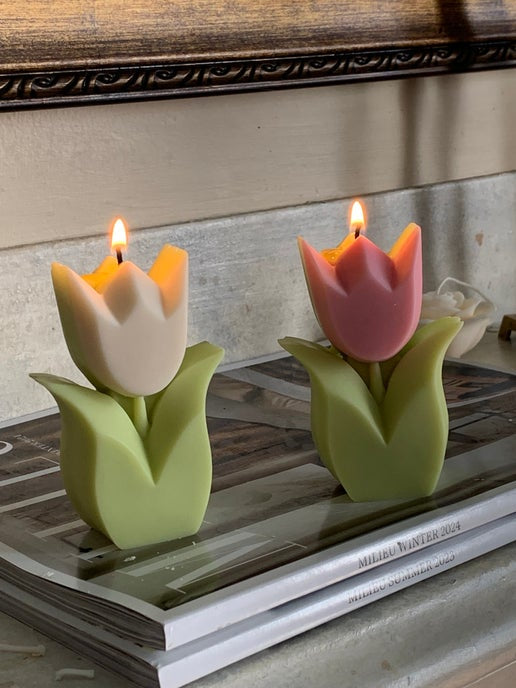Tulip Candle