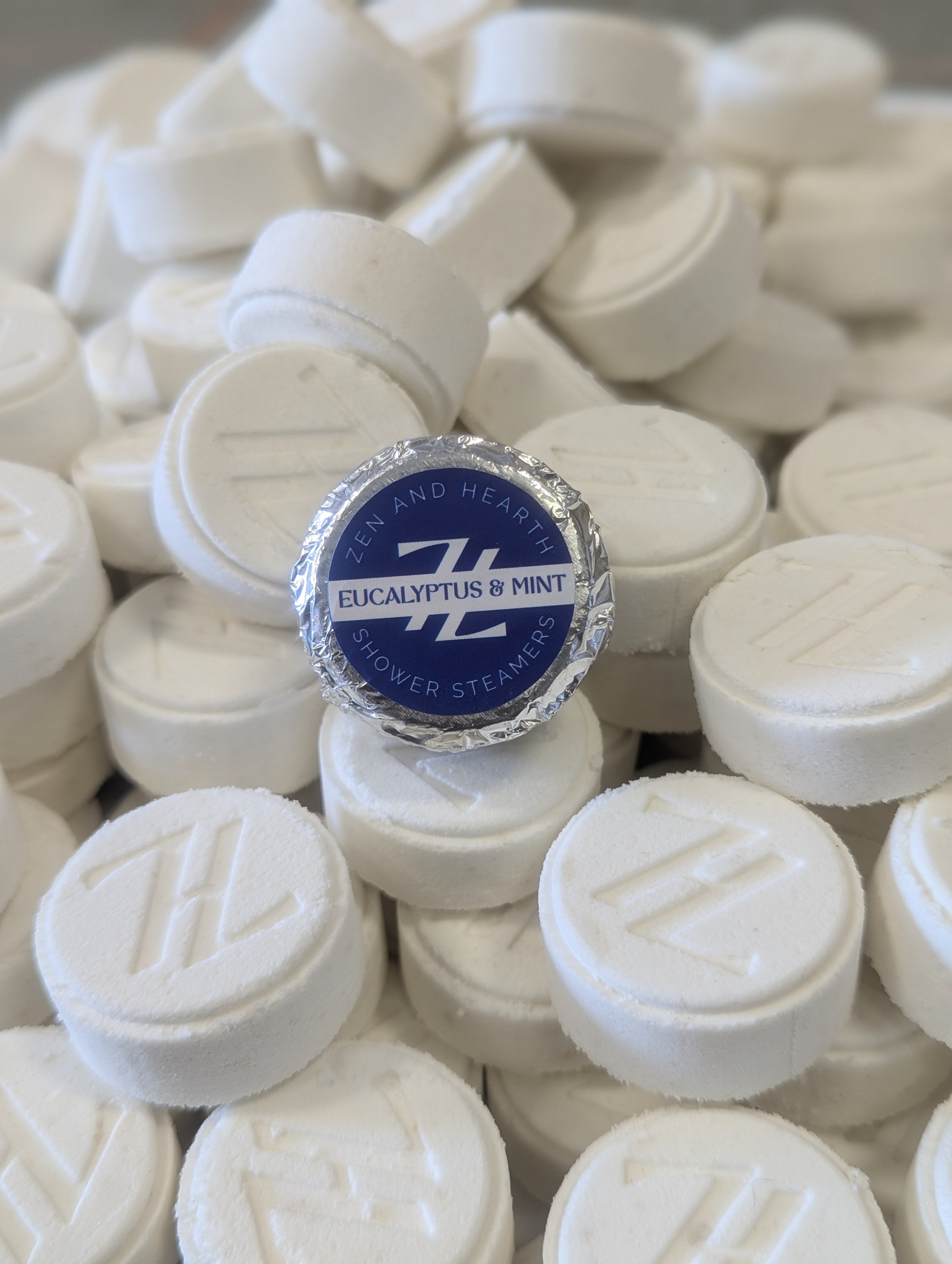 Zen & Hearth Pick Your Scent Shower Steamers | Custom Aromatherapy Shower Bombs | Choose from Lavender, Mint, Grapefruit & More – Personalized Gift Set