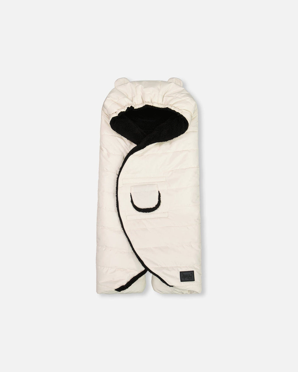 Snuggly Wrap Silver White For Car Seat And Stroller