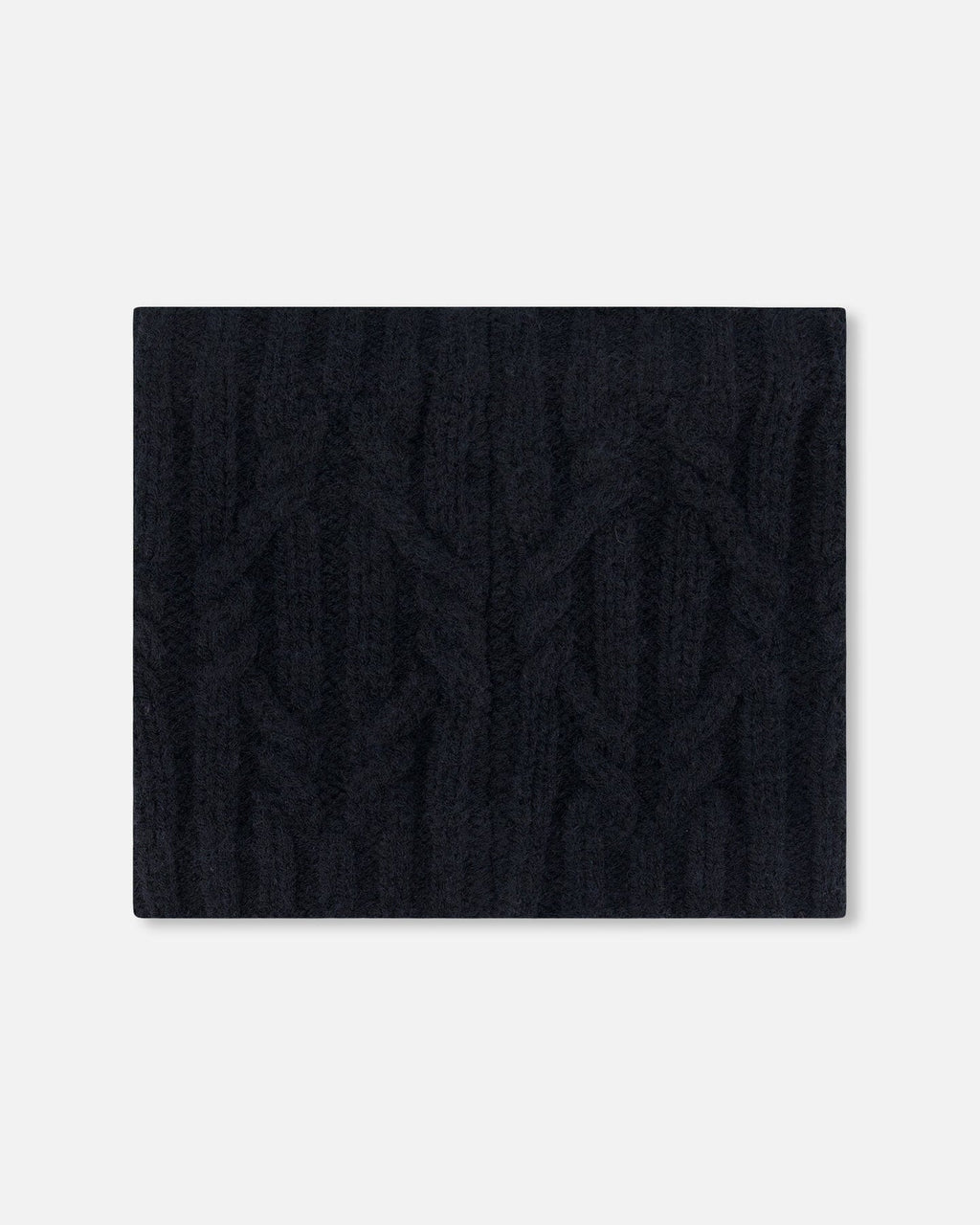 Knit Neckwarmer Black