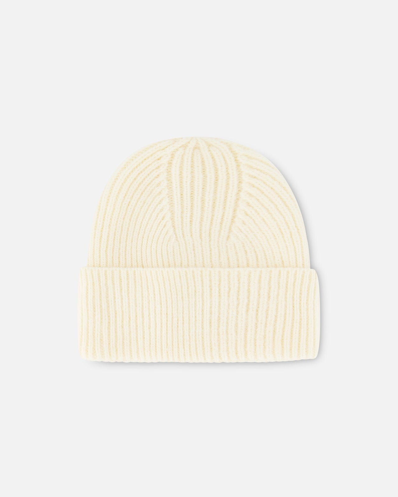 Mid-Season Knit Hat Off White