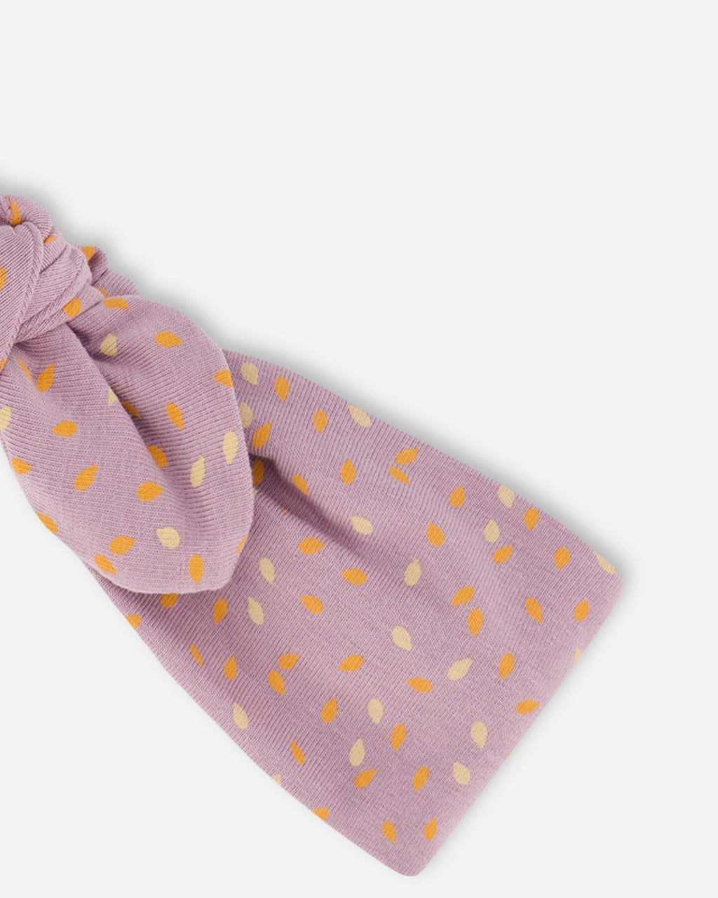 Printed Organic Cotton Headband Pear Seeds