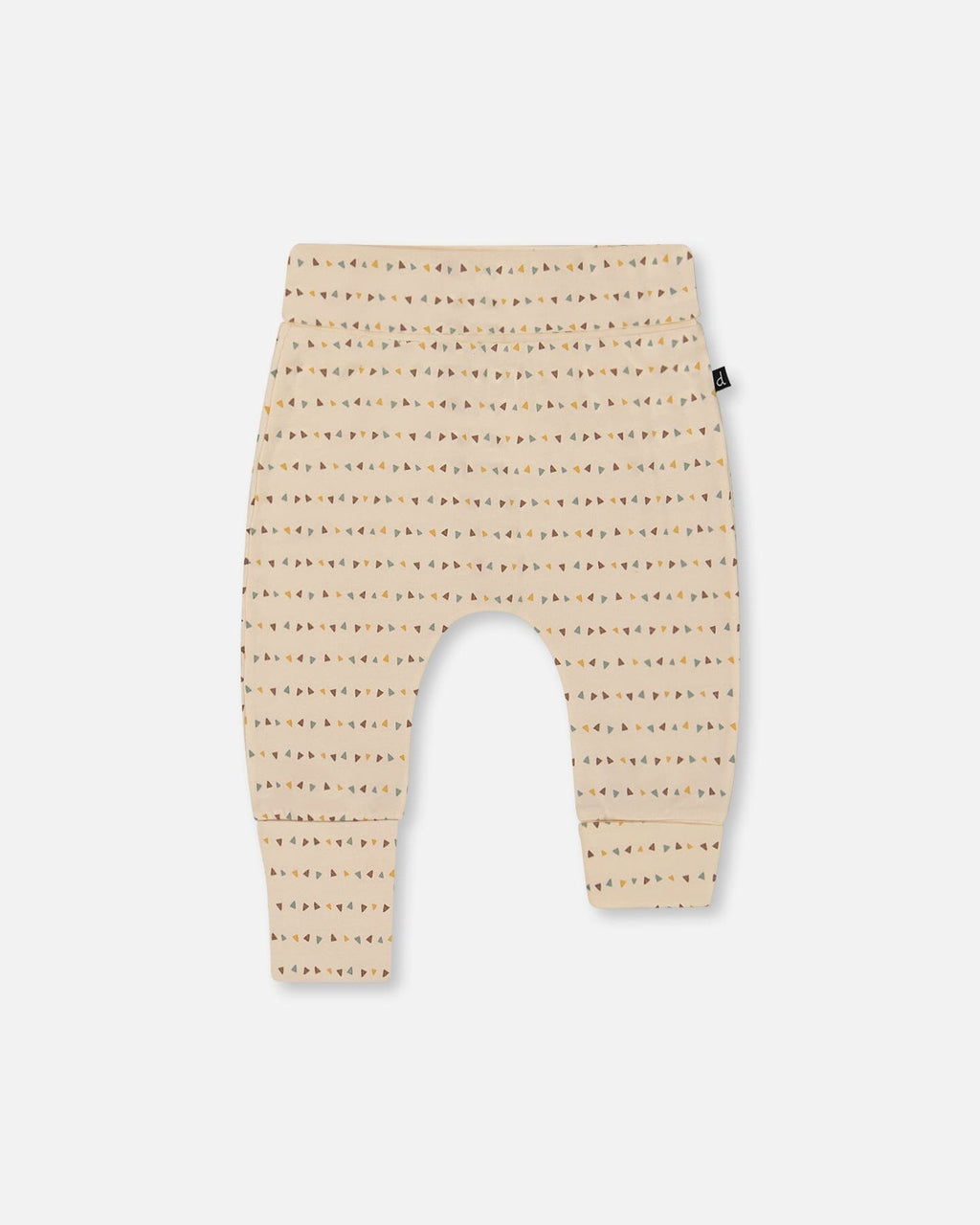 Printed Organic Cotton Evolutive Pant Off-White