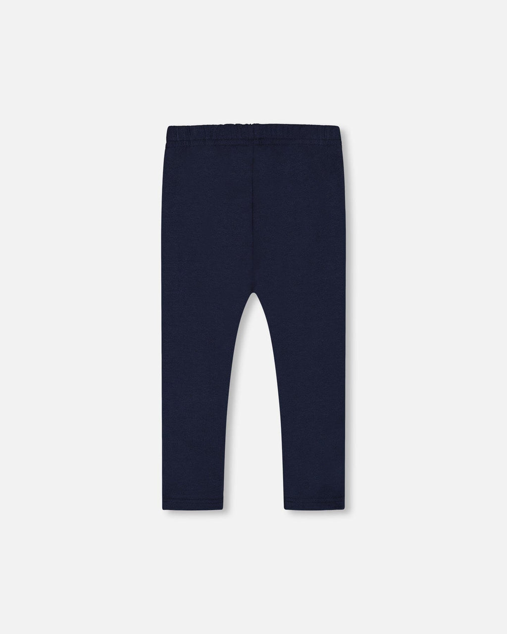 Organic Cotton Capri Leggings With Mesh Navy Blue