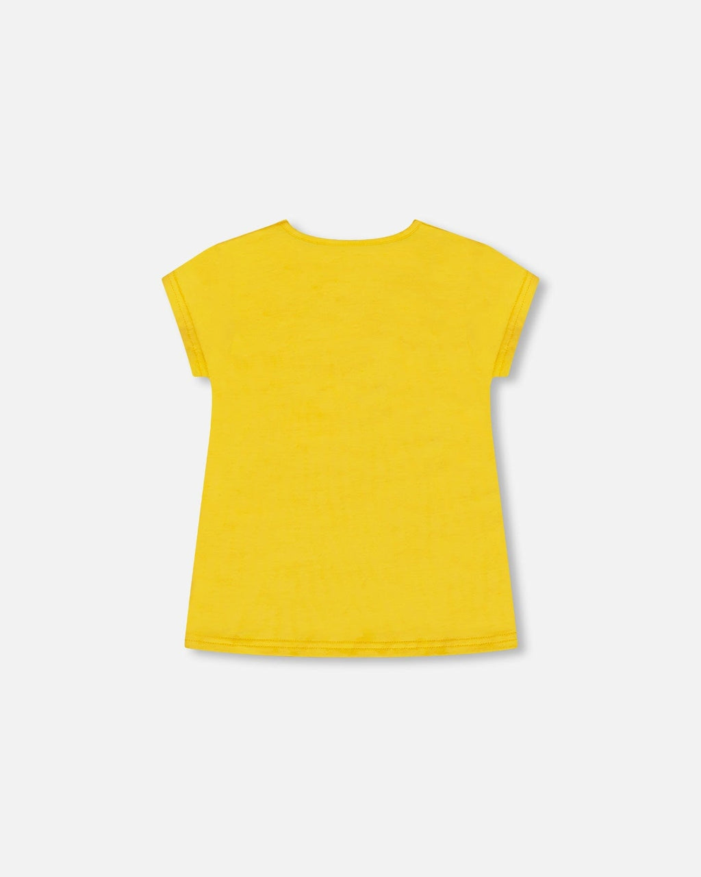 Organic Cotton Tee Yellow And Birds