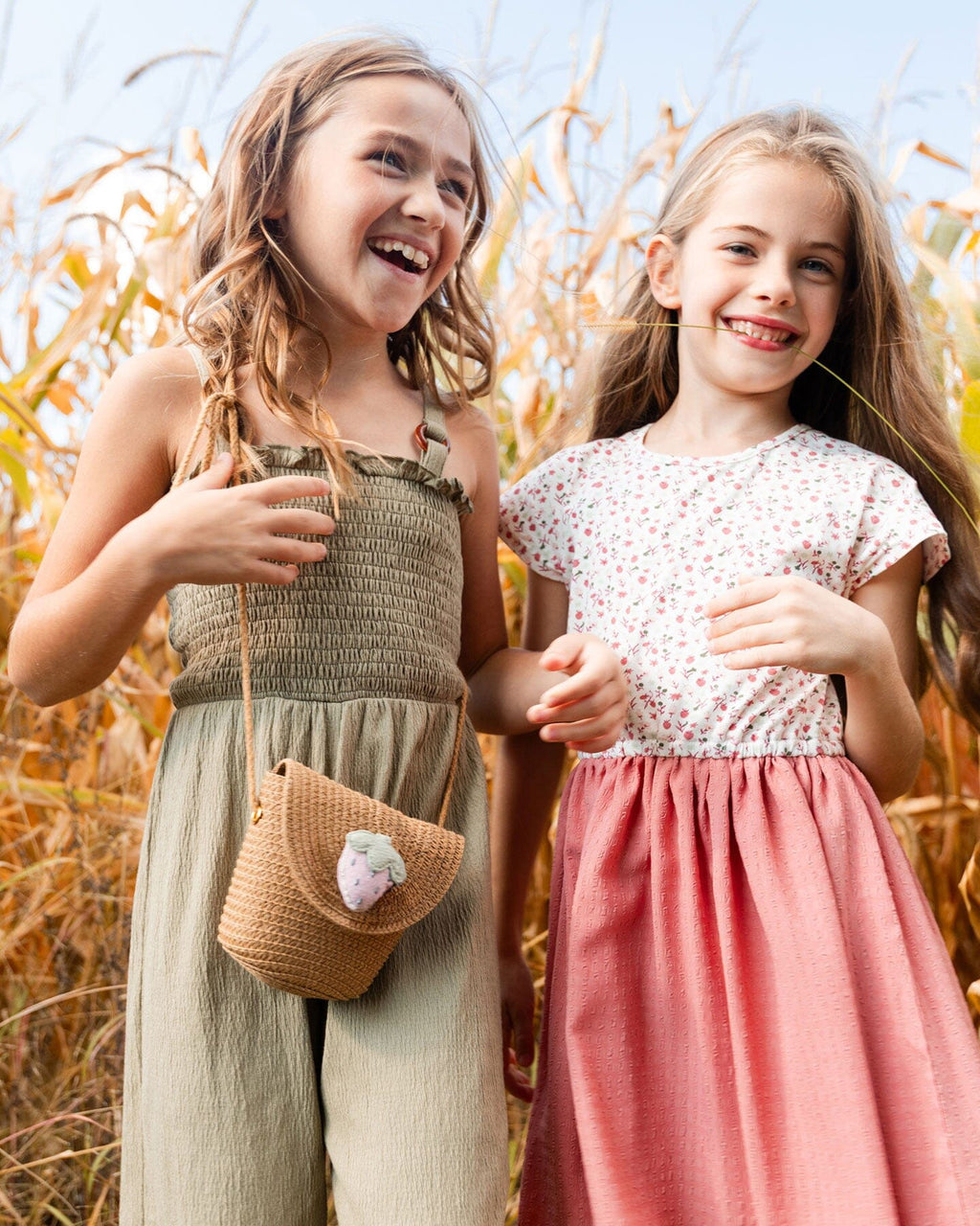 Smocked Crinkle Jersey Jumpsuit Olive Green