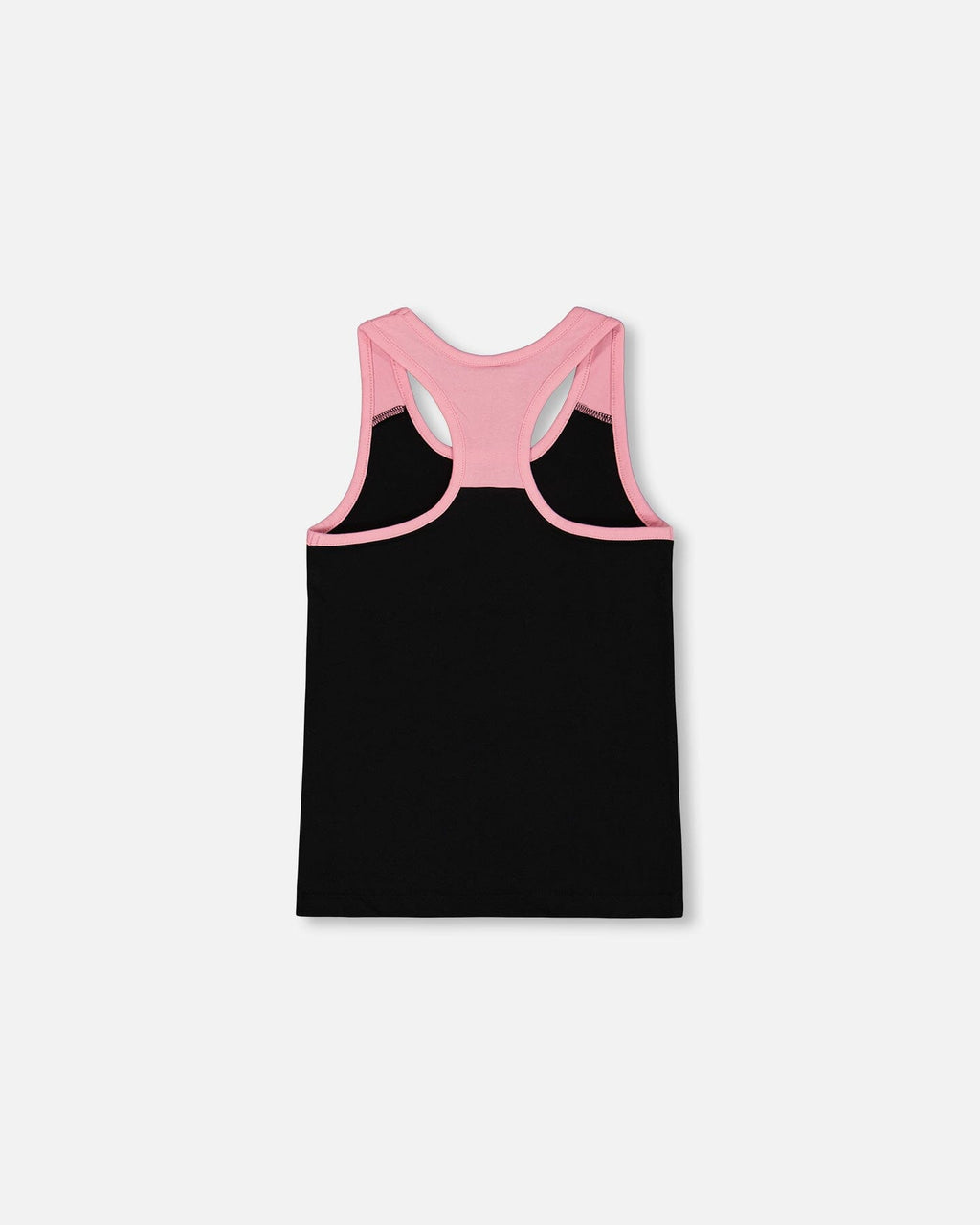 Organic Cotton Racerback Tank Top Black And Candy Machine