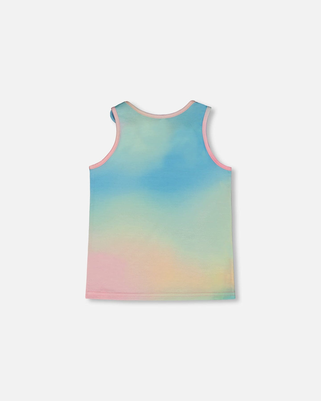 Tank Top With Knots Multicolored Tie Dye