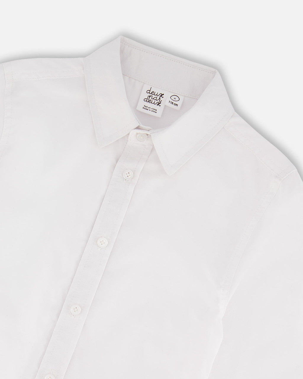 Long Sleeve Button Down Shirt White
