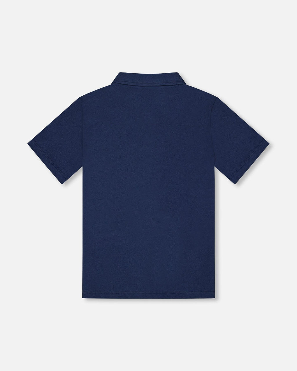 Short Sleeve Polo Shirt Navy Blue