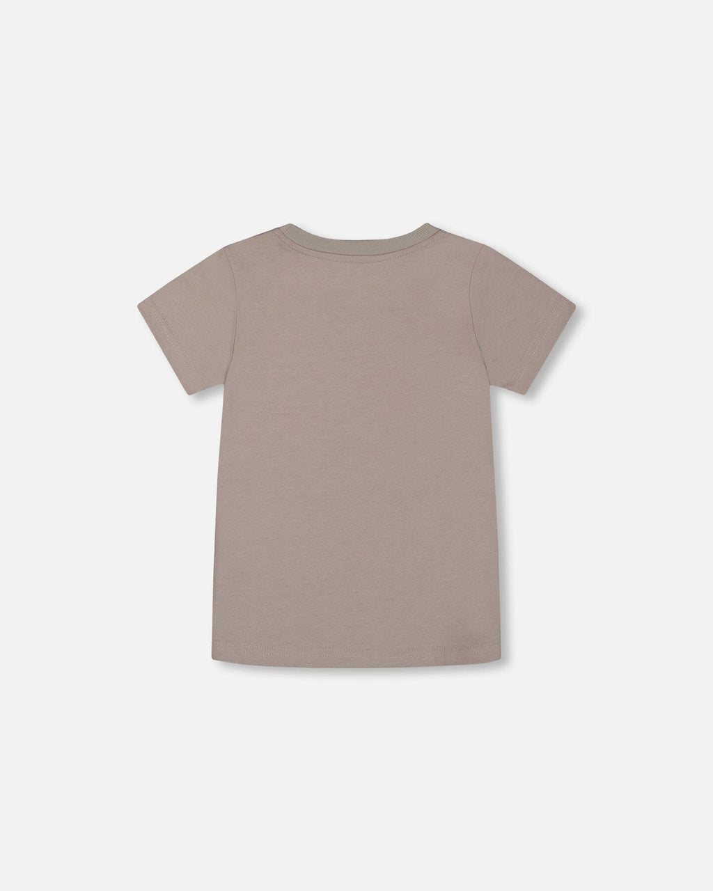 Organic Cotton Graphic Tee Gray, Black And White