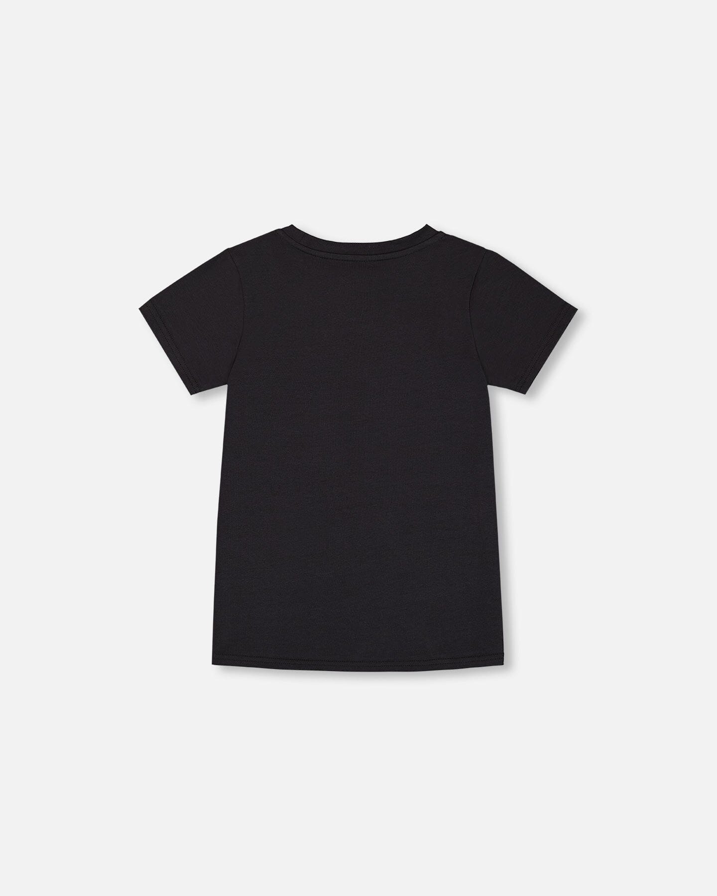 Organic Cotton Graphic Tee Black And Red Shoe