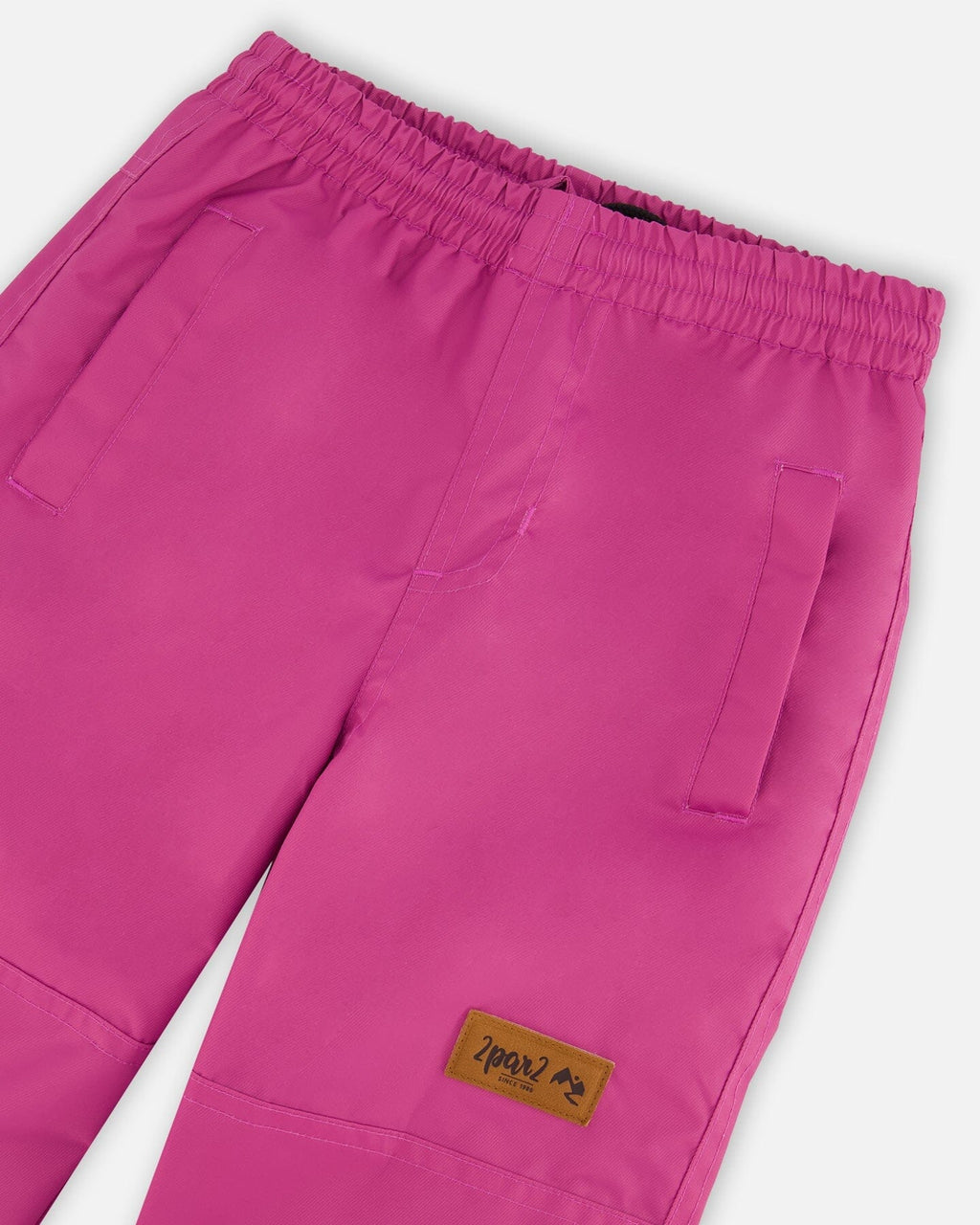 Printed Jacket Two-Piece Mid-Season Outerwear Set Butterflies On Multicolored And Vibrant Pink Background