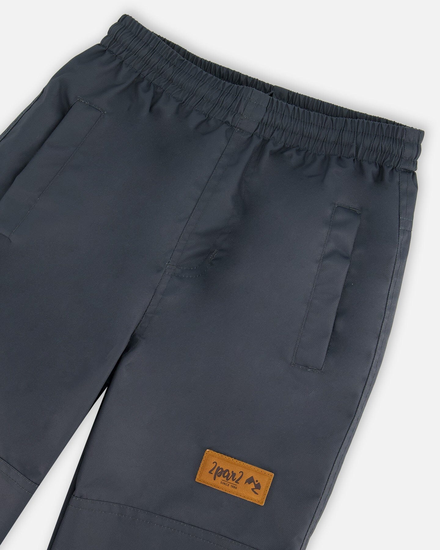 Two-Piece Mid-Season Outerwear Set Pale Green, Sage, Tan, And Gray