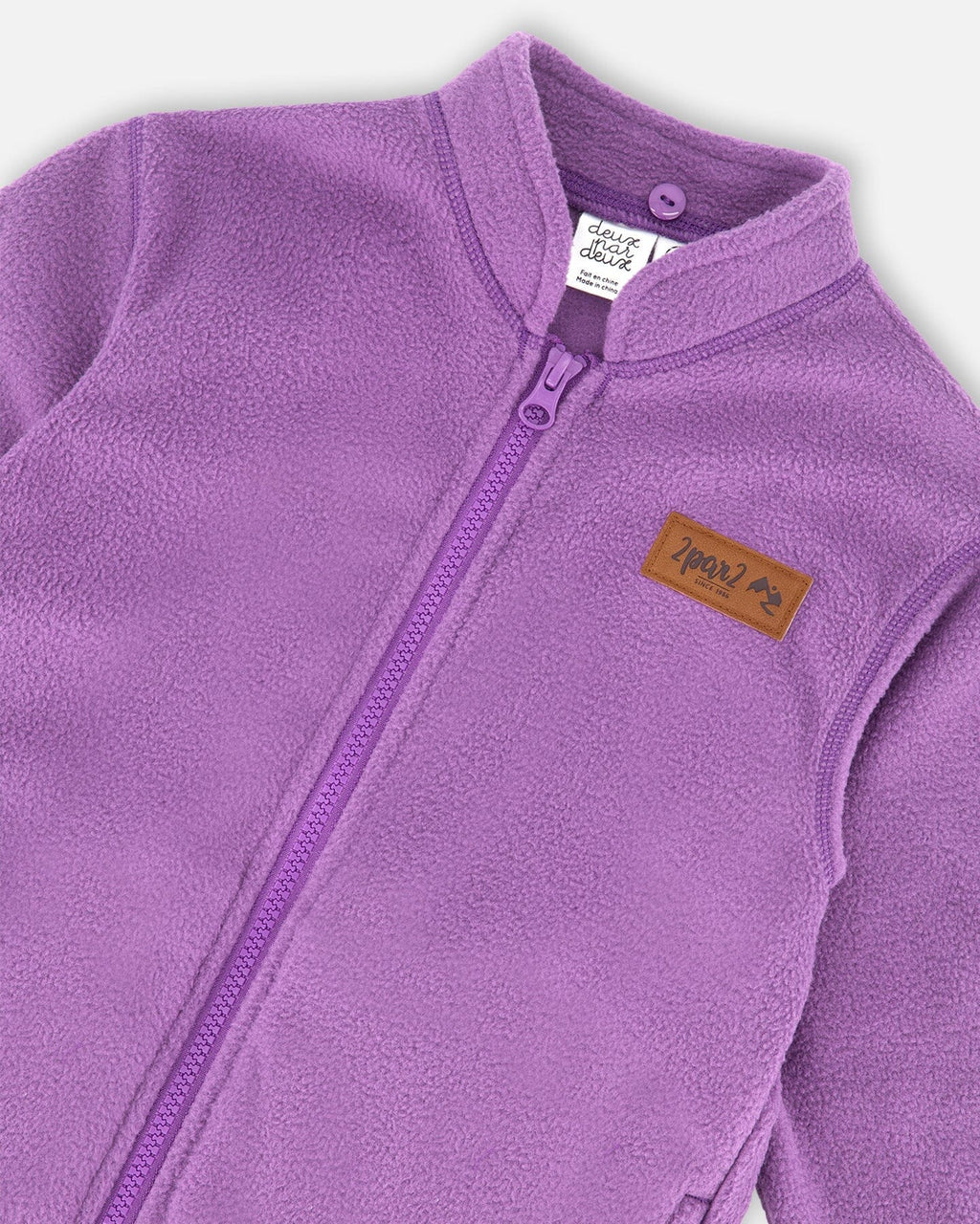 3-In-1 Mid-Season Outerwear Set With Printed Jacket Mauve And Blue, Pink Mountain