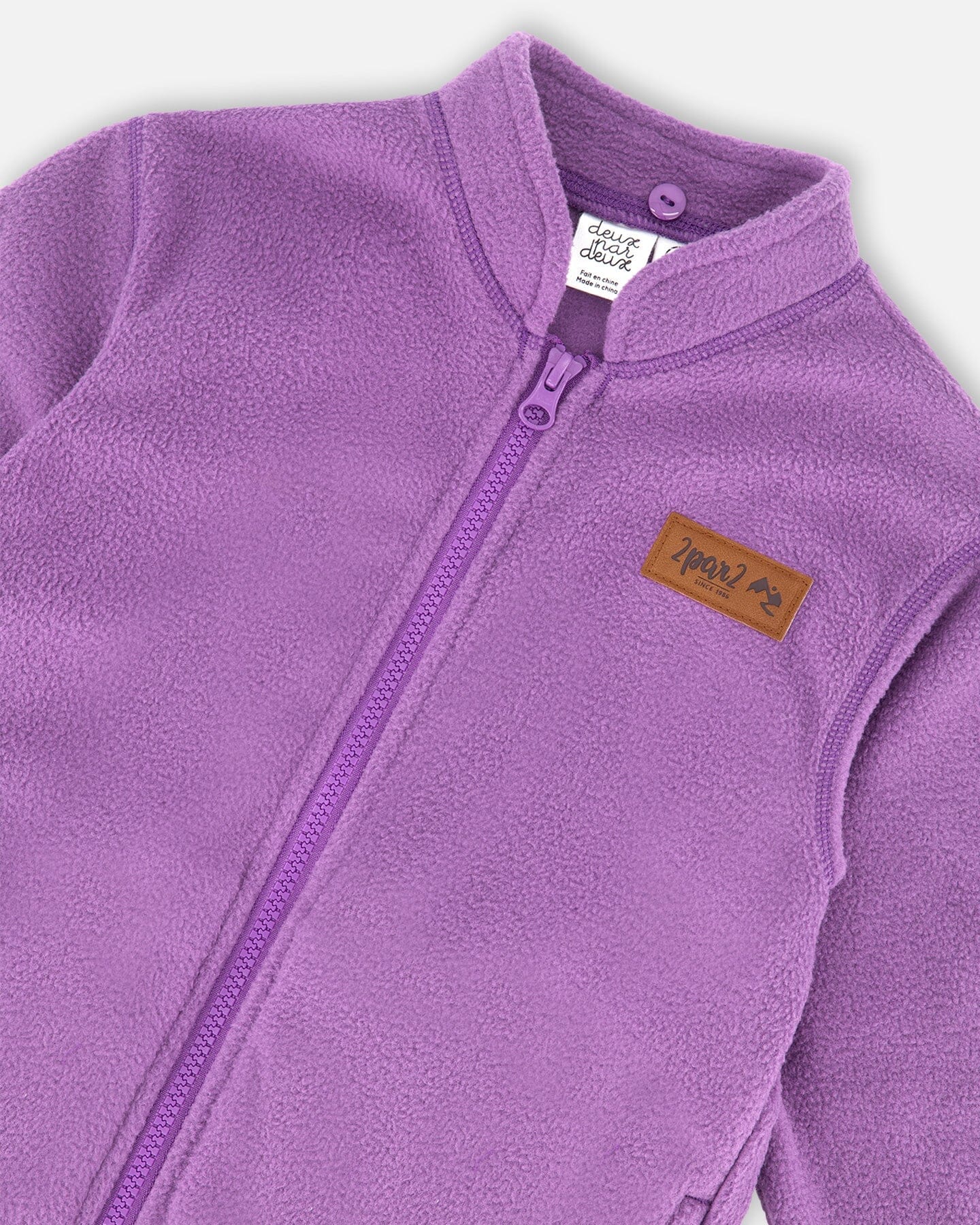 3-In-1 Mid-Season Outerwear Set With Printed Jacket Mauve And Blue, Pink Mountain