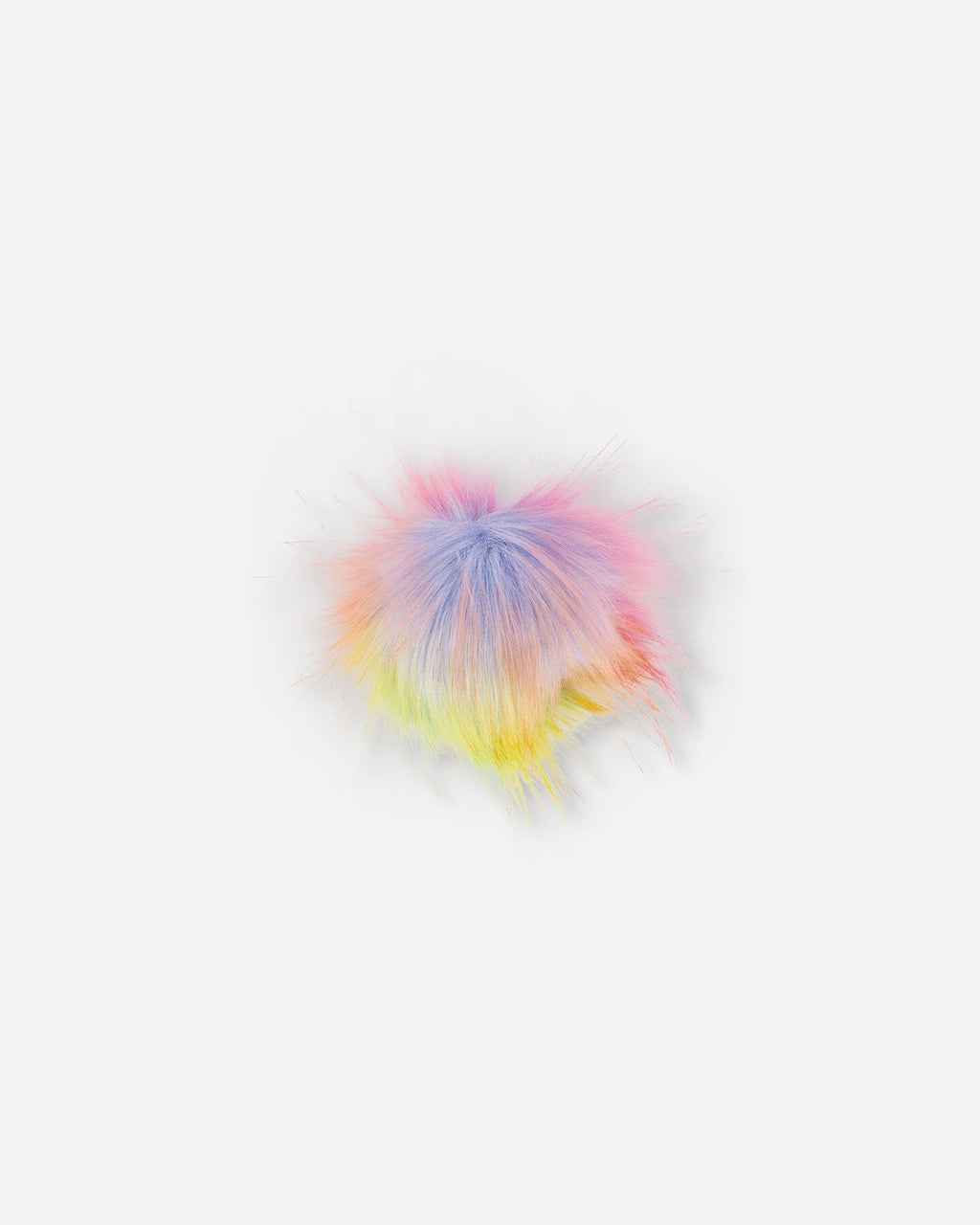 Multi-Colored Fake Fur Pompom For Hat