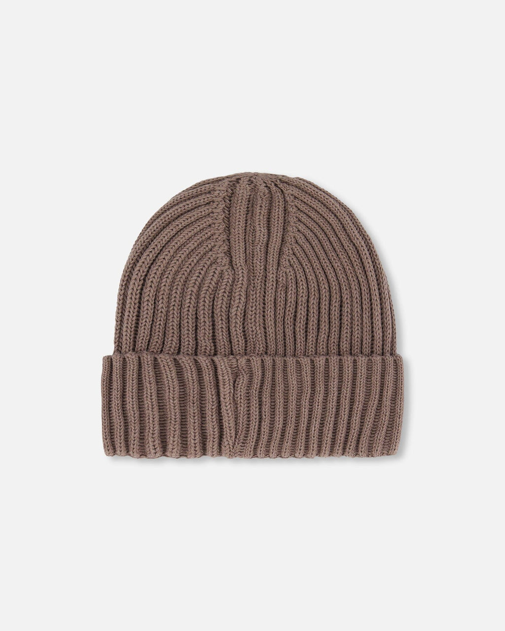 Cuffed Knit Hat Taupe