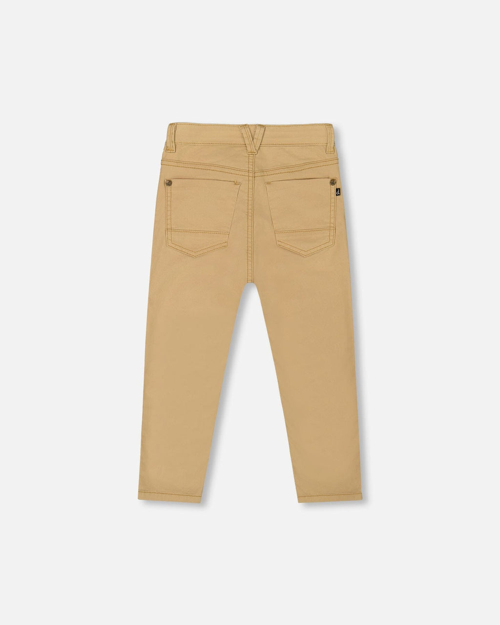 Stretch Twill Pants Light Golden Beige