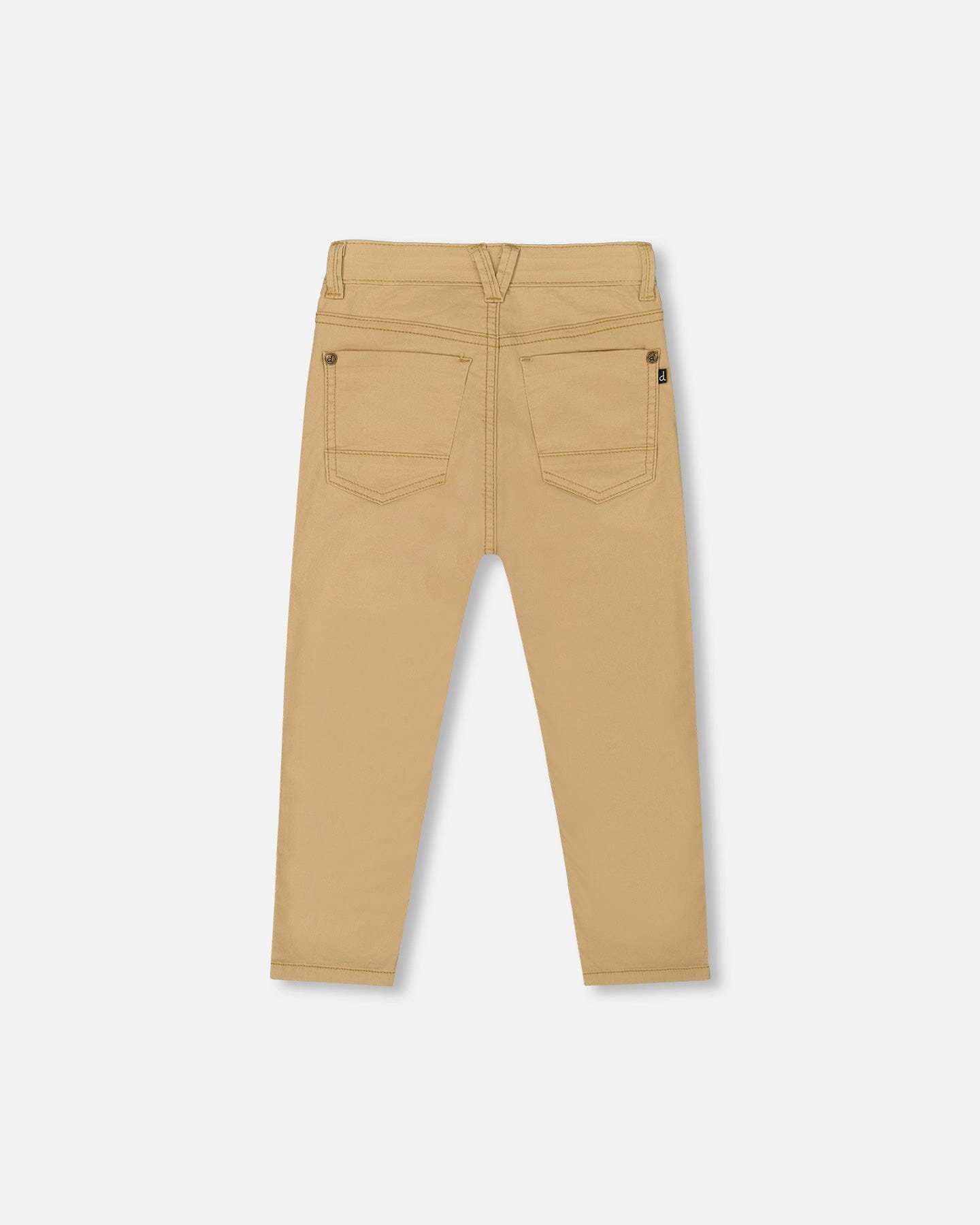 Stretch Twill Pants Light Golden Beige