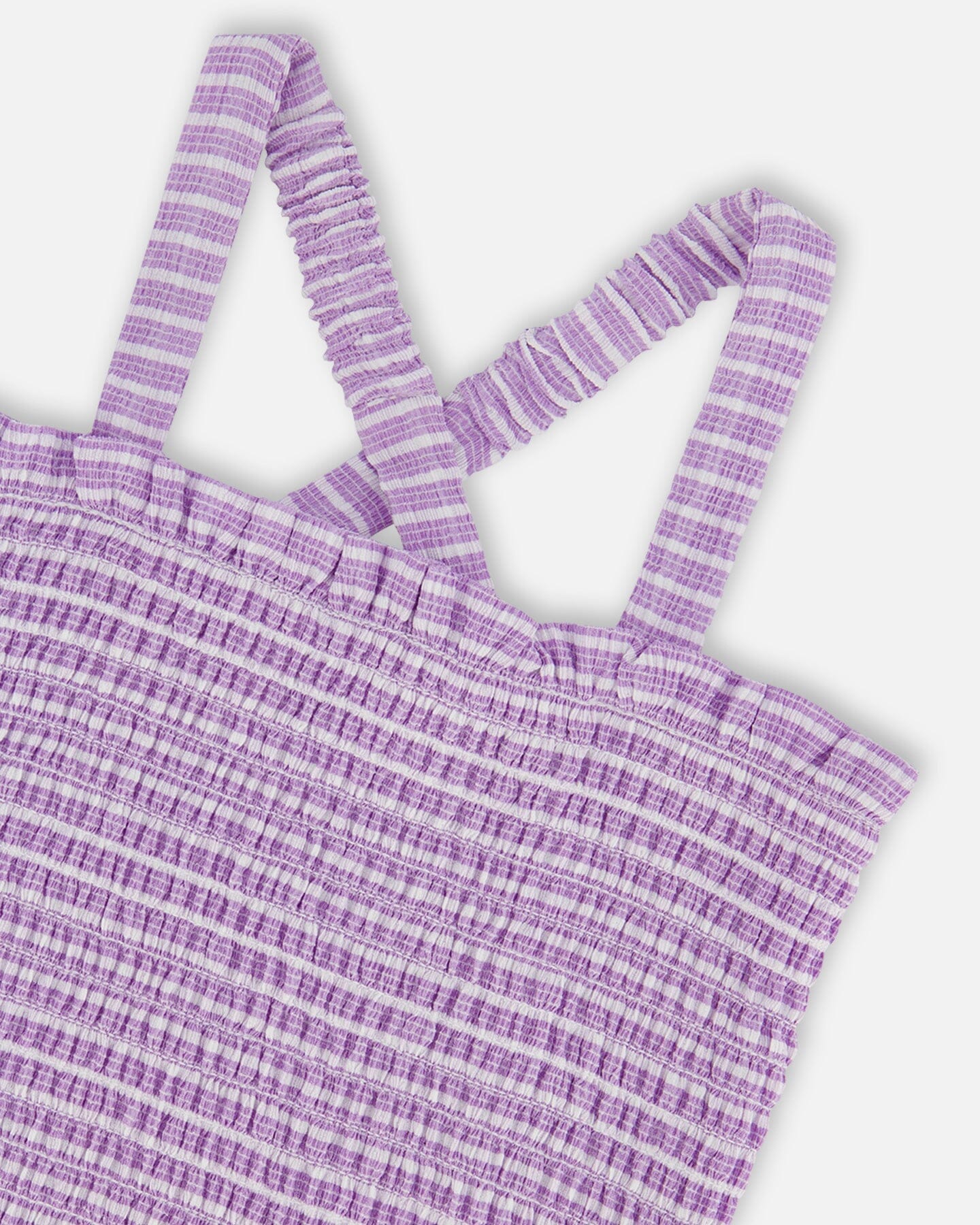 Smocked Tank Top Lilac