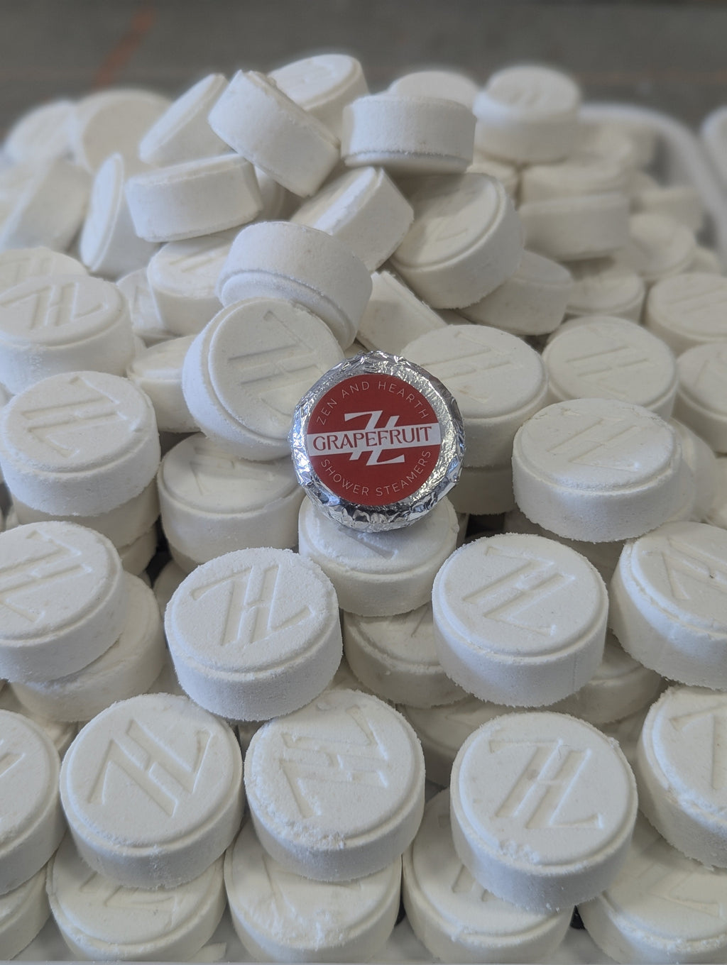 Zen & Hearth Pick Your Scent Shower Steamers | Custom Aromatherapy Shower Bombs | Choose from Lavender, Mint, Grapefruit & More – Personalized Gift Set