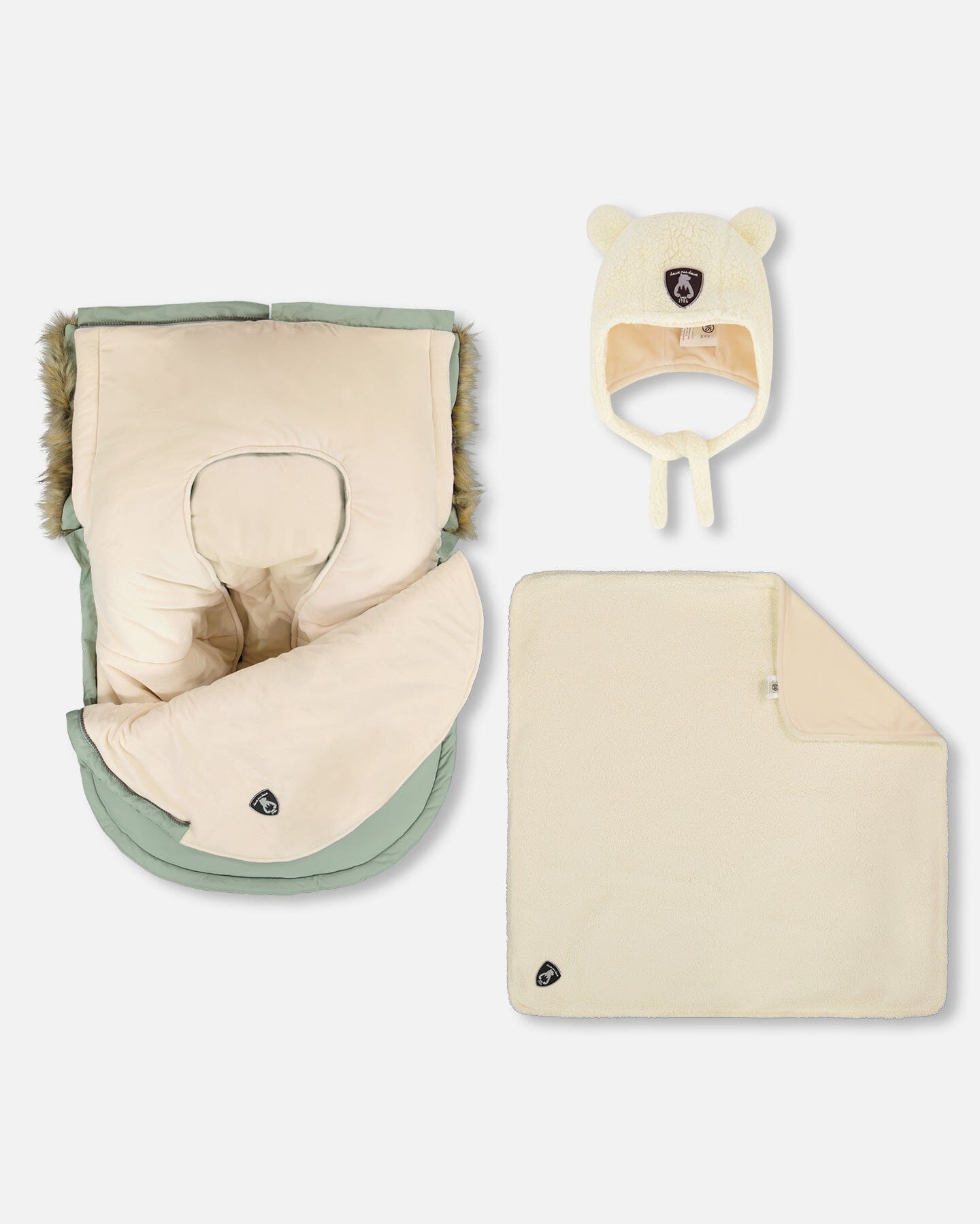 Bunting Bag Designed For Car Seat And Stroller Sage Green