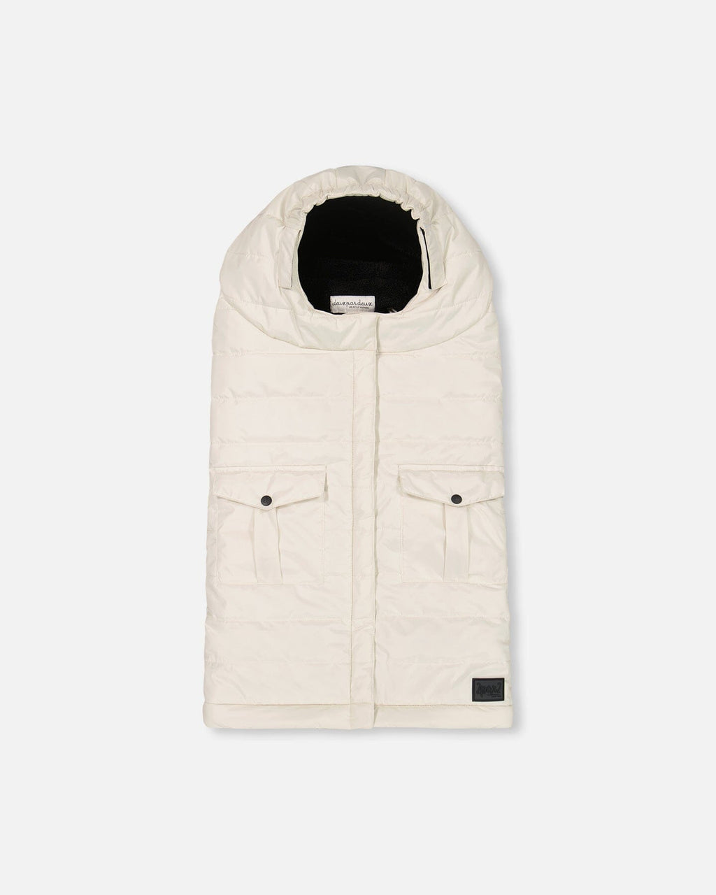 Evolutive Baby Footmuff Designed For Car Seat And Stroller Off-White