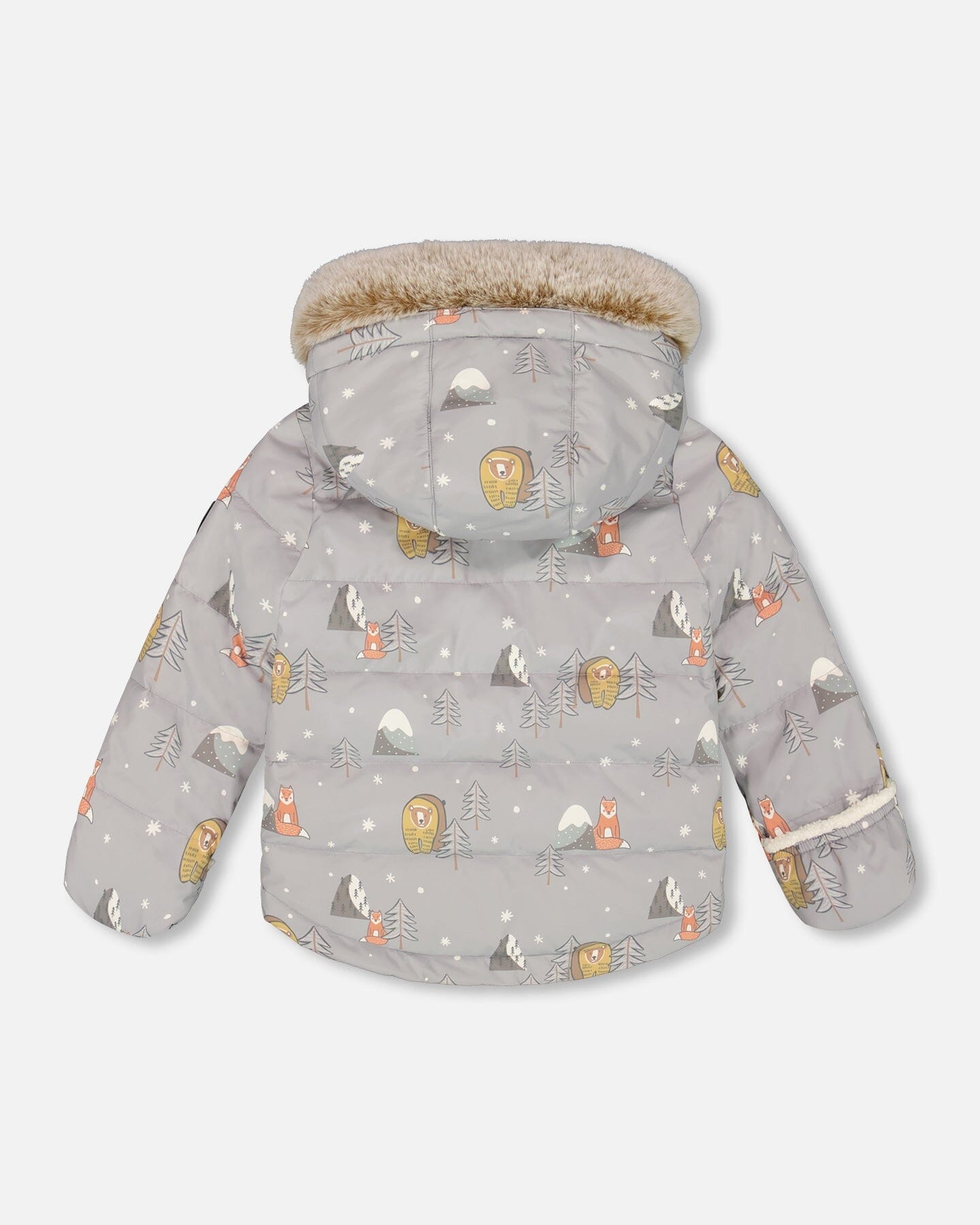 Two-Piece Baby Snug Snowsuit Gray