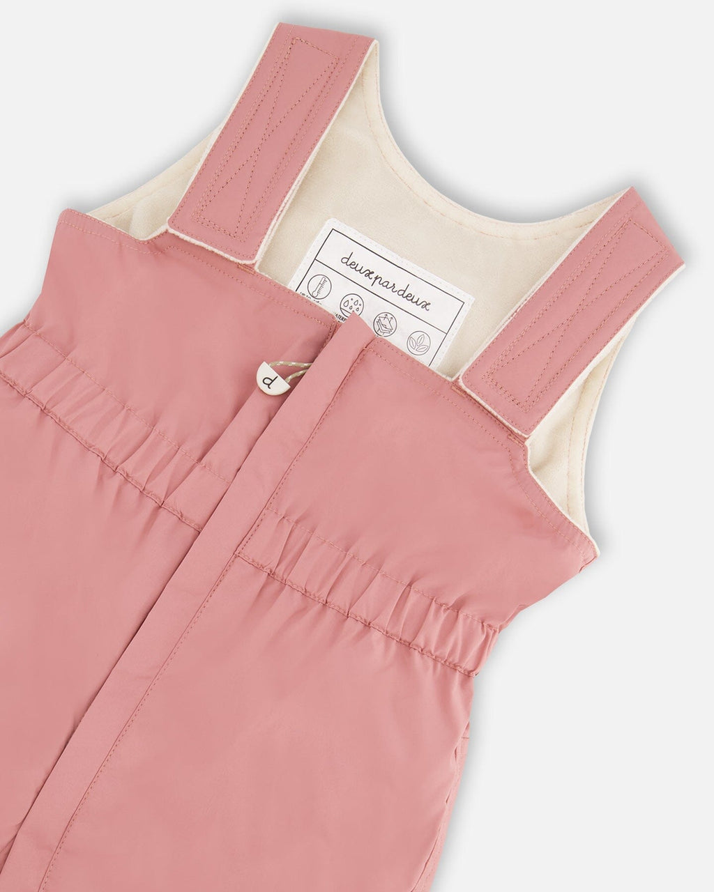 Two-Piece Baby Snug Snowsuit Dusty Pink