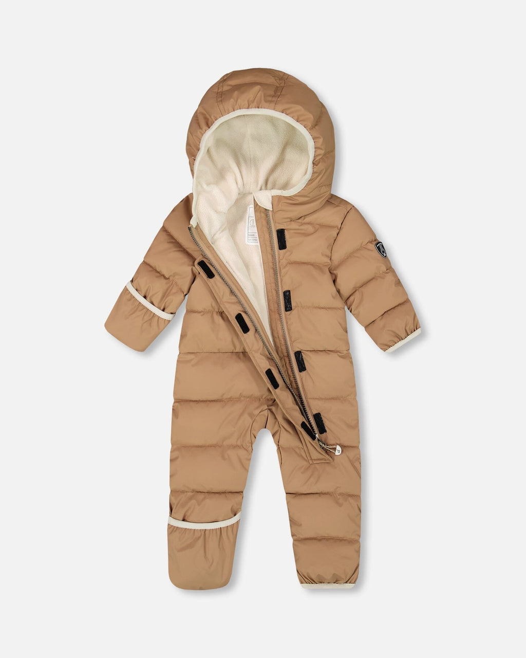 One-Piece Baby Cloud Compressible Snowsuit Designed For Car Seat Chanterelle