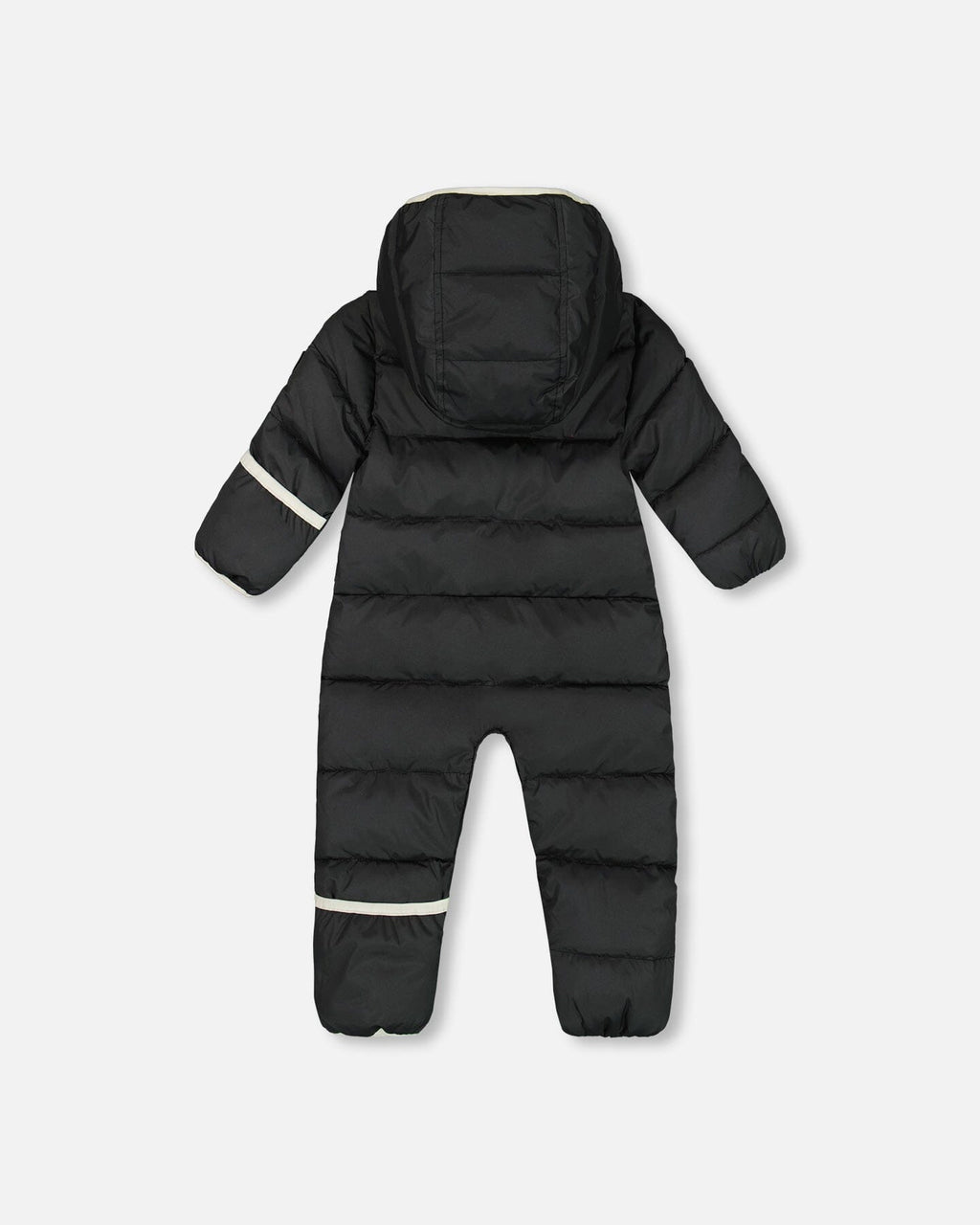 One-Piece Baby Cloud Compressible Snowsuit Designed For Car Seat Black