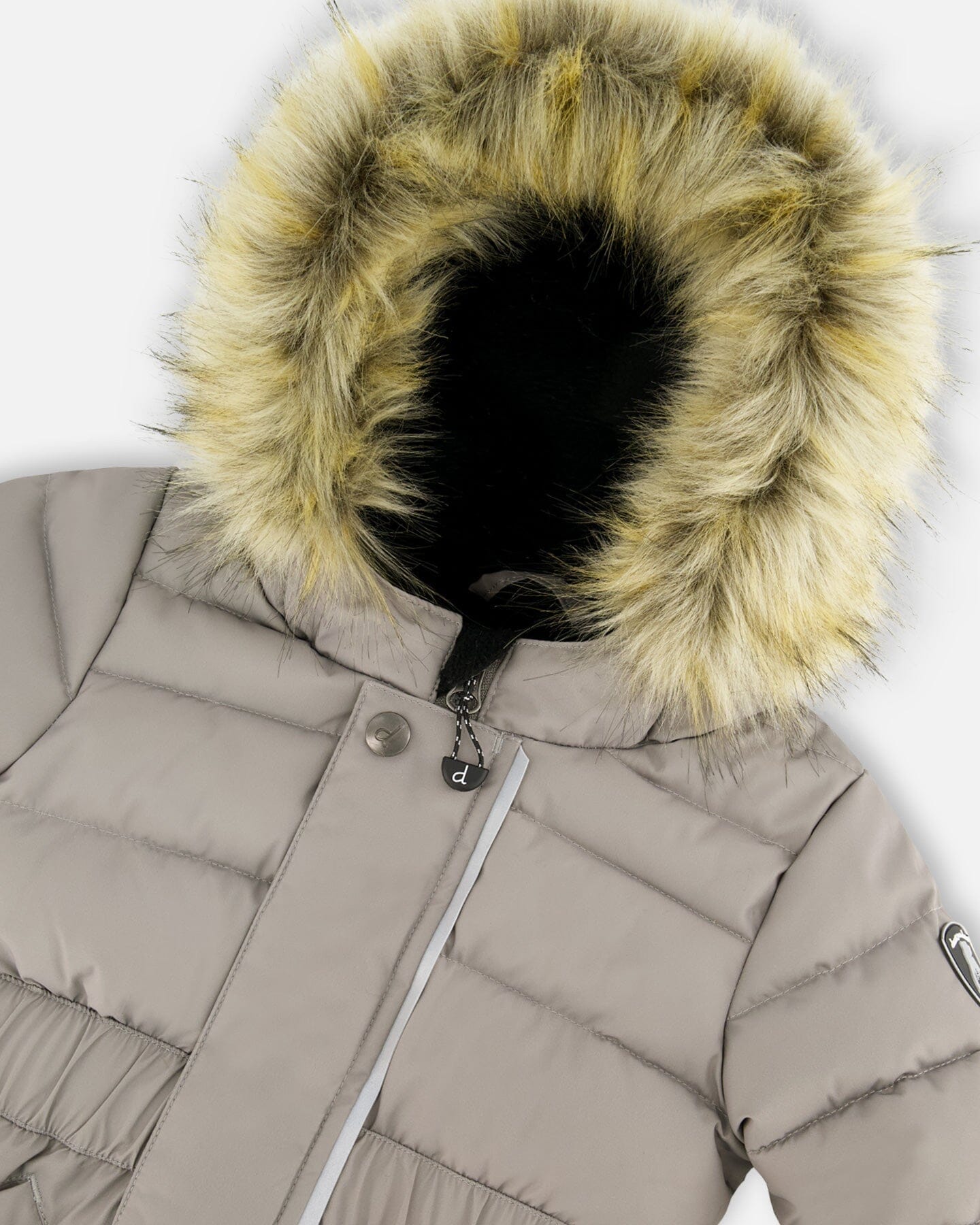 One-Piece Baby Original Puffy Snowsuit Gray