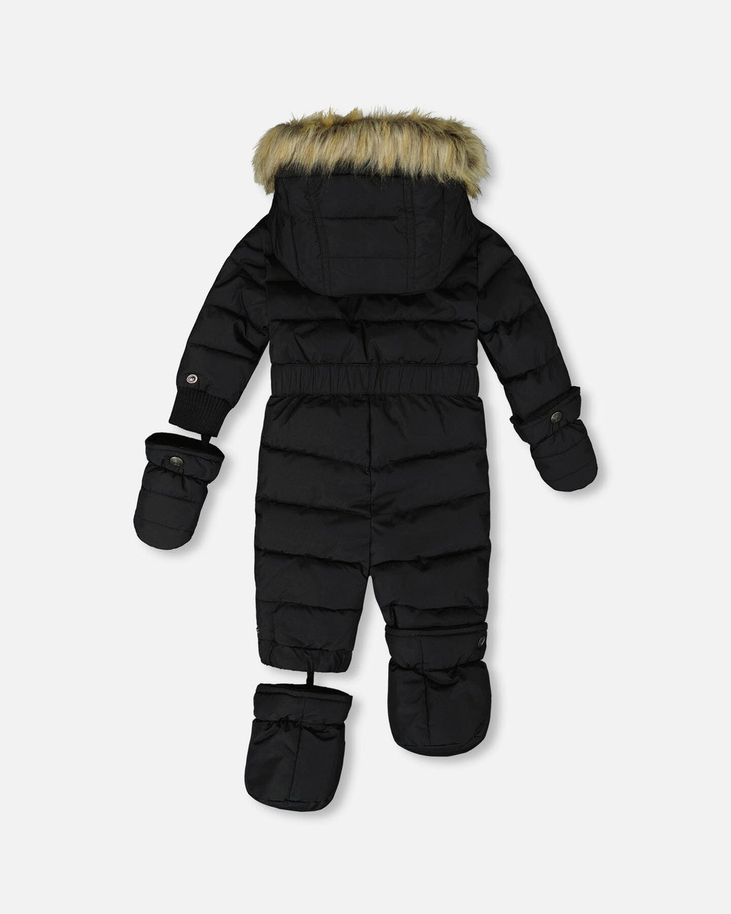 One-Piece Baby Original Puffy Snowsuit Black