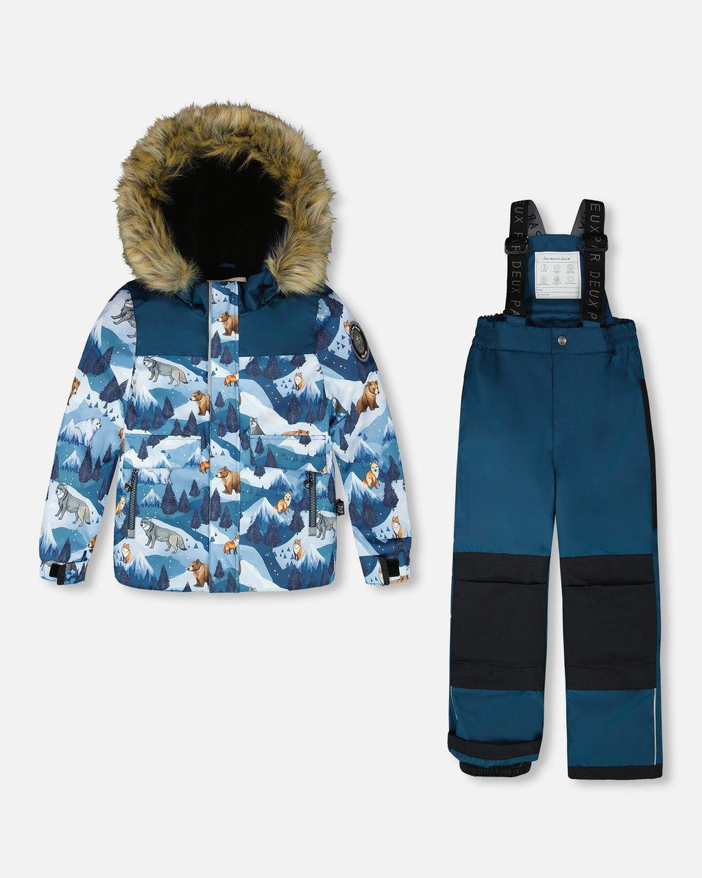 Two-Piece Discover Snowsuit Dark Teal