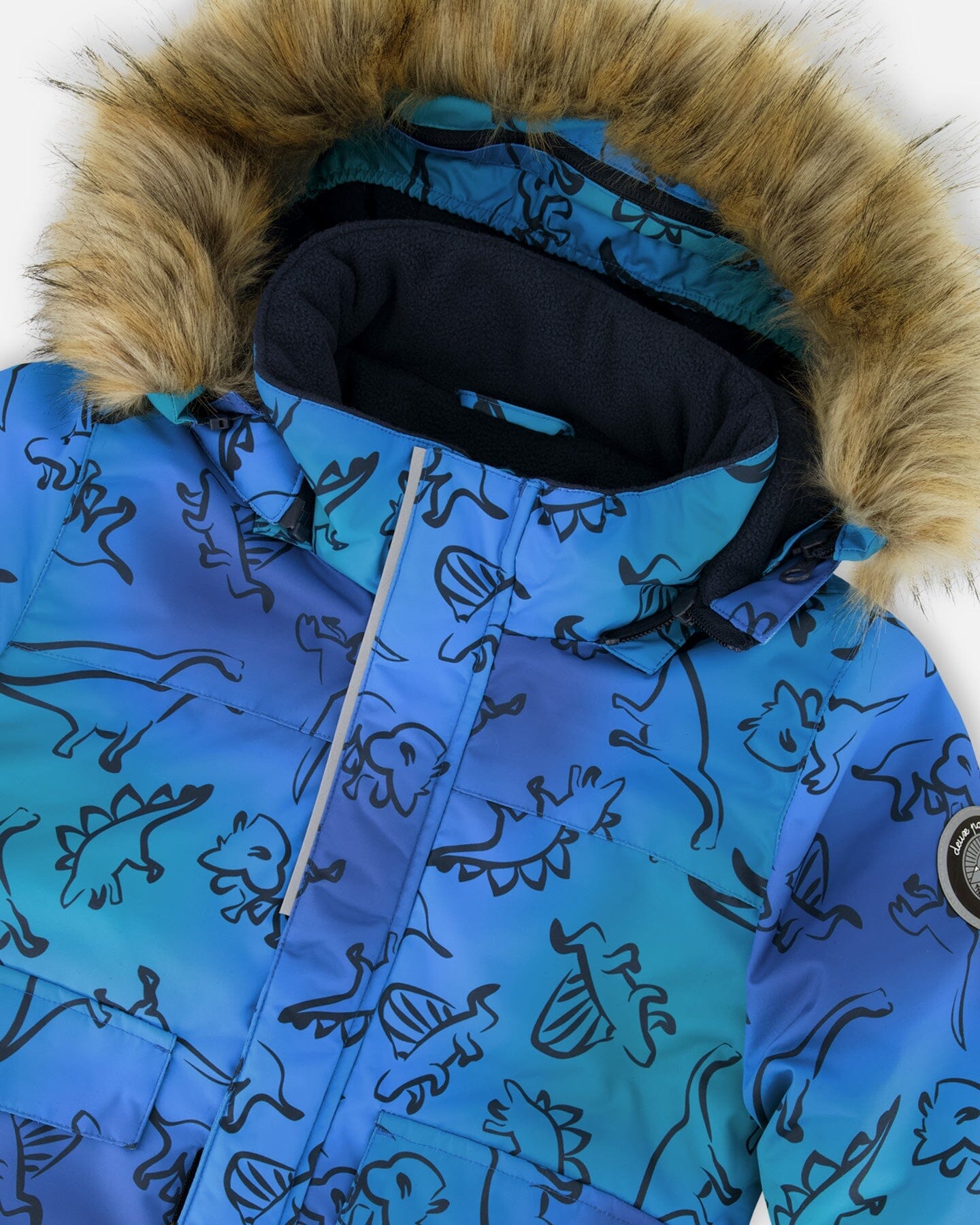 Two-Piece Discover Snowsuit Navy Blue