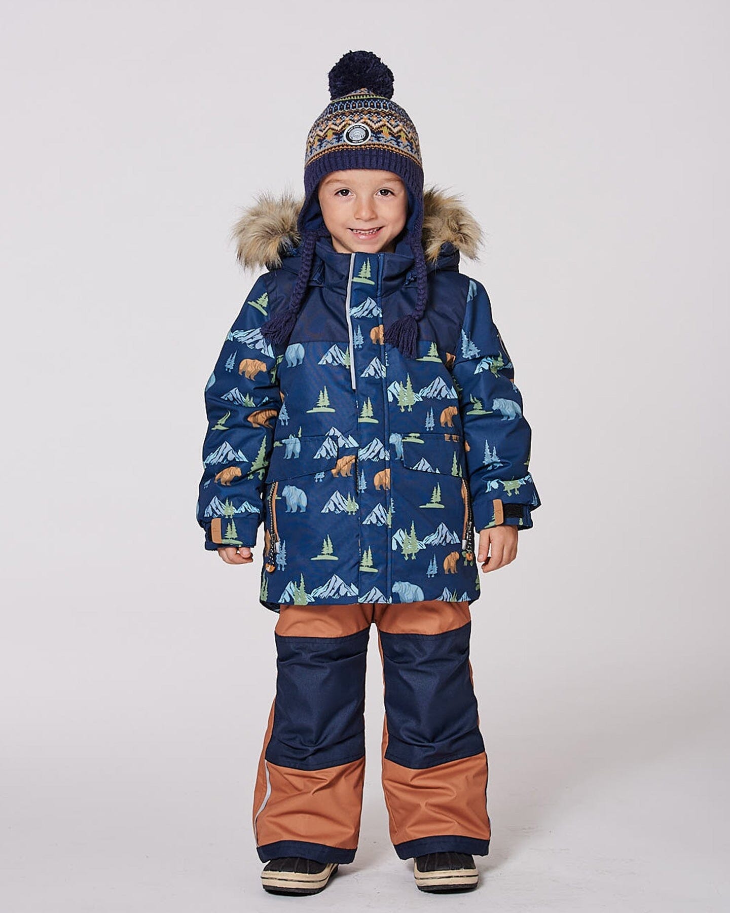 Two-Piece Discover Snowsuit Brown Sugar