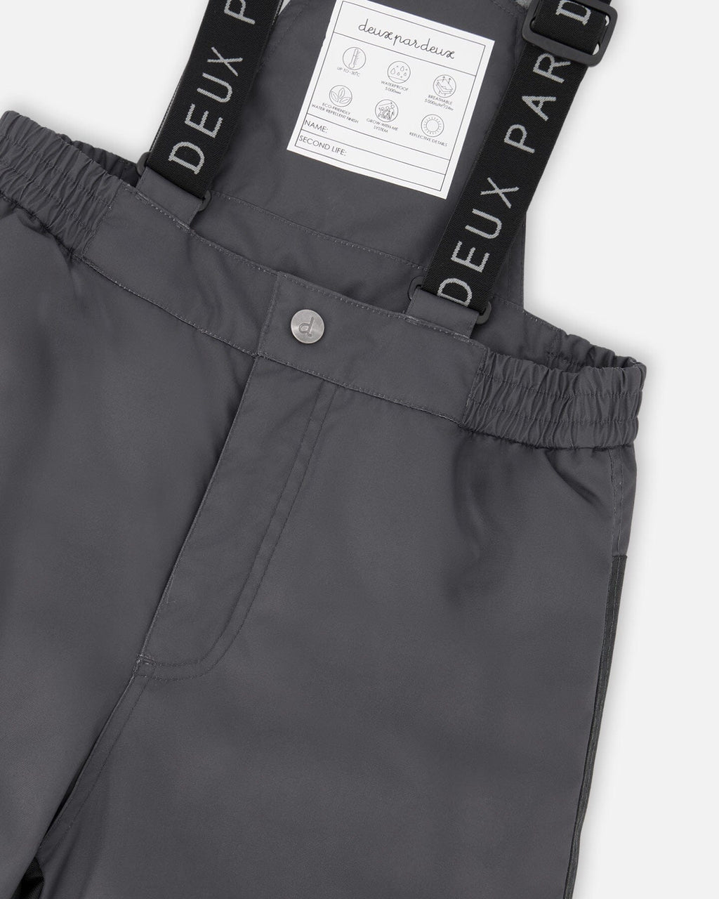 Two-Piece Discover Snowsuit Dark Gray