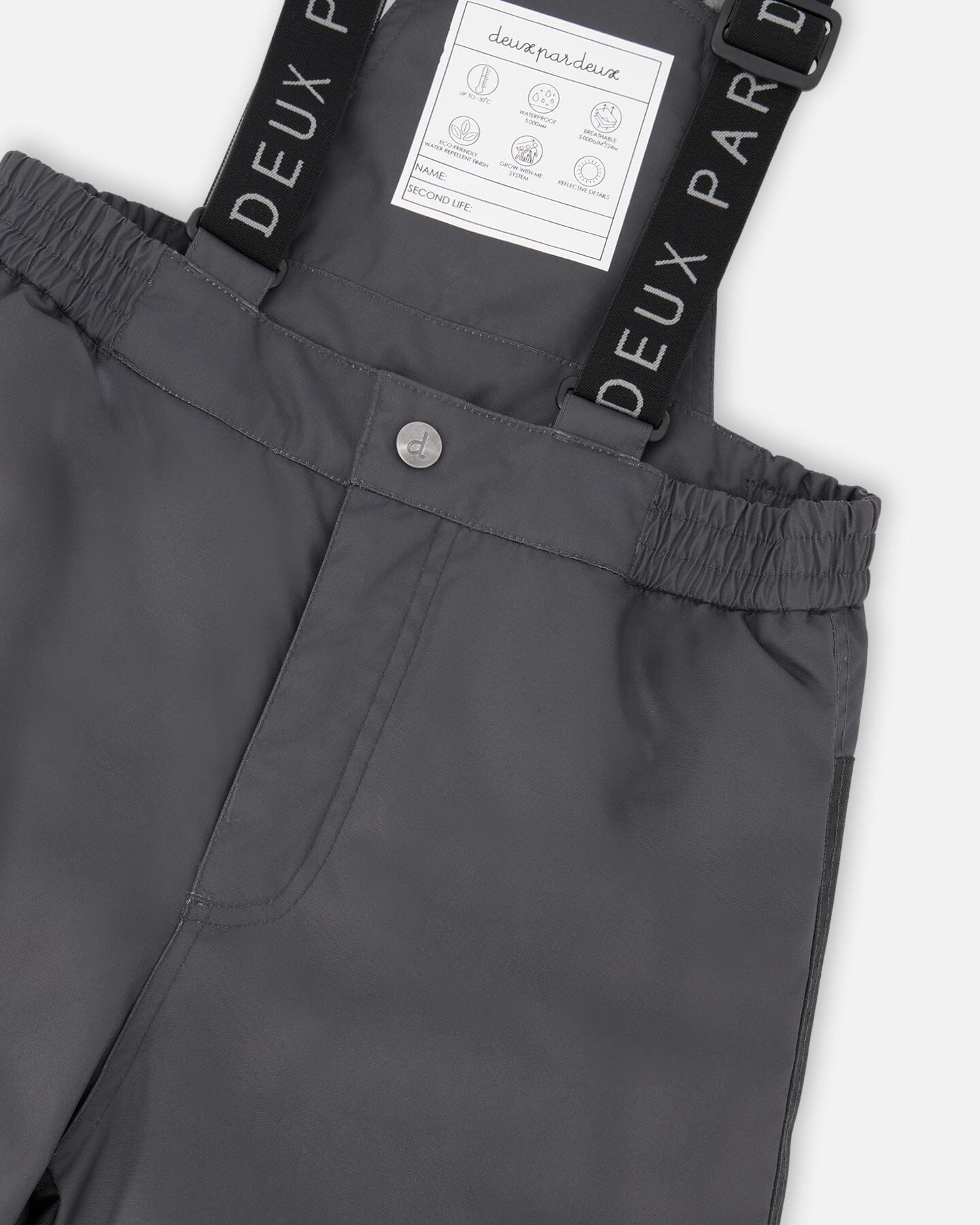 Two-Piece Discover Snowsuit Dark Gray